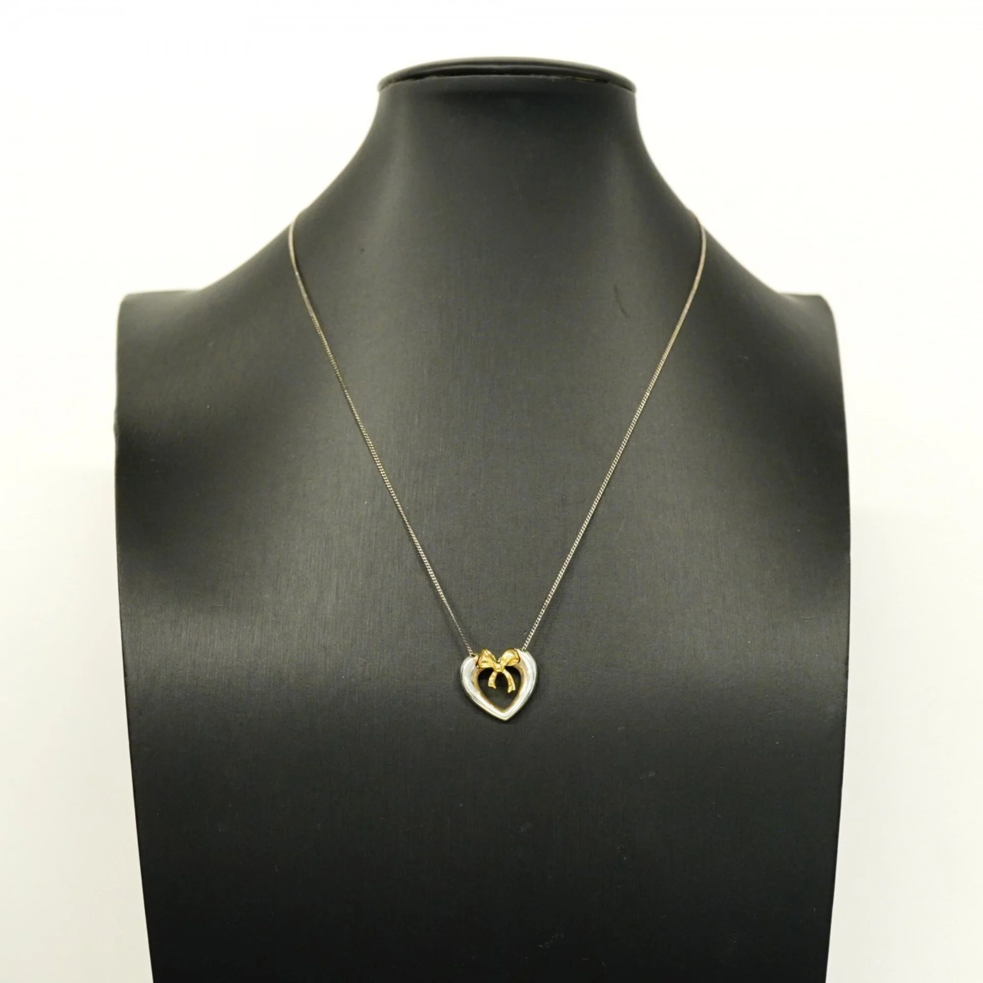Pendant Necklace Sterling Silver and 18K Yellow Gold - Image 7