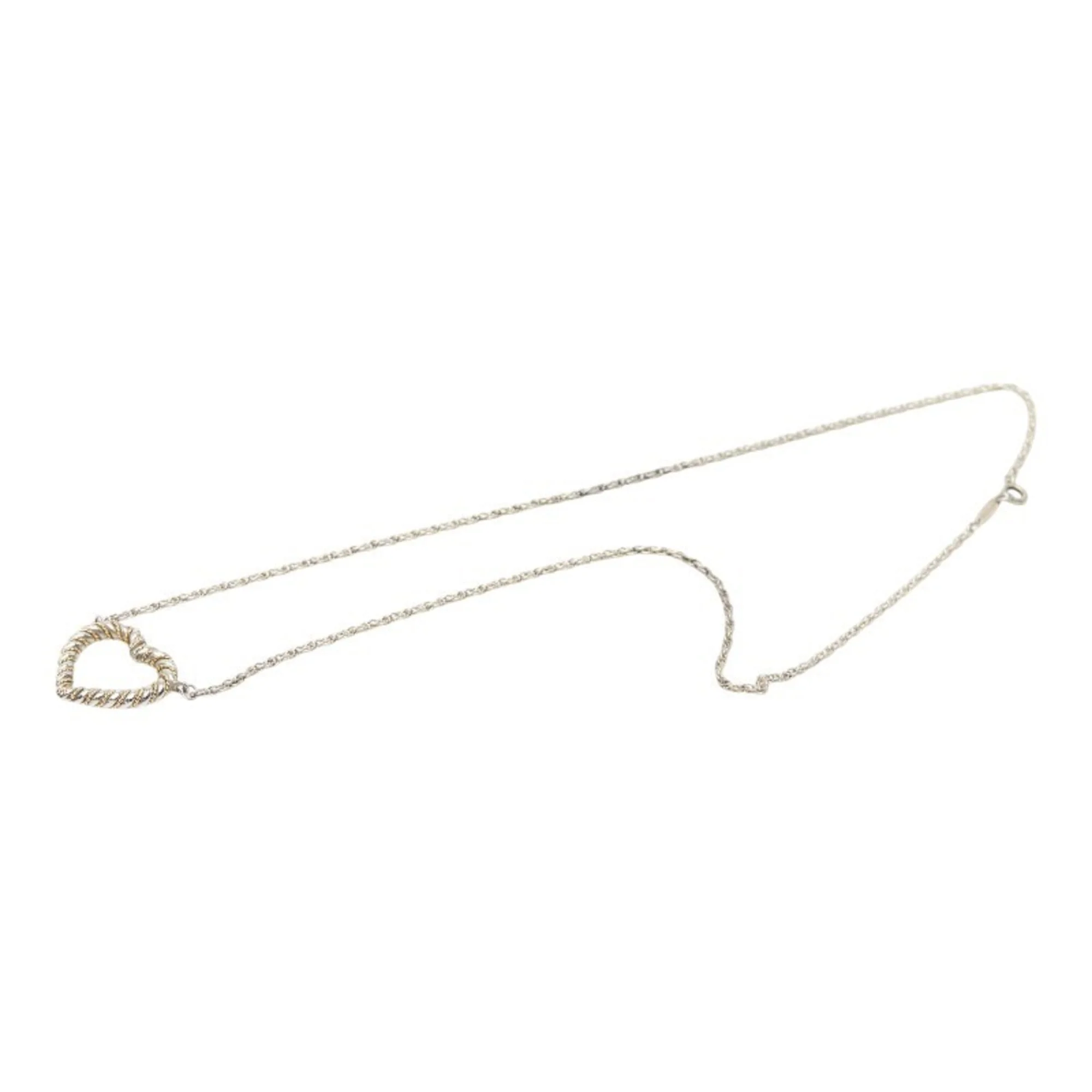 Pendant Necklace Sterling Silver and 18K Yellow Gold - Image 4