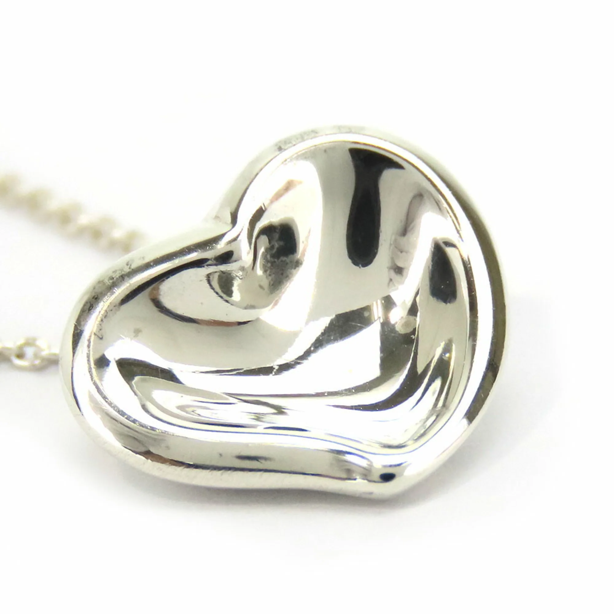 Pendant Necklace Sterling Silver Full Heart Elsa Perutti - Image 2