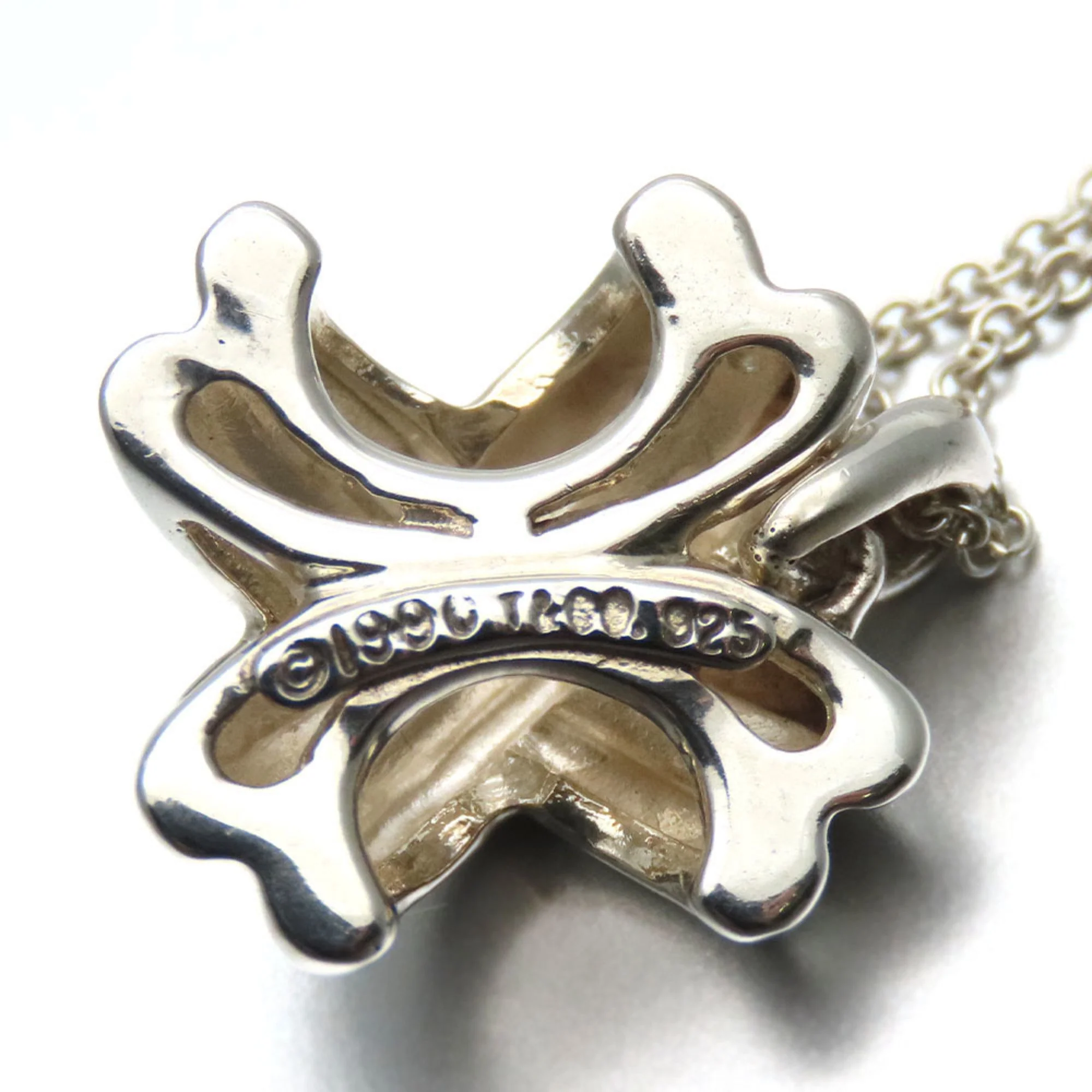 Pendant Necklace Sterling Silver Signature Cross - Image 2