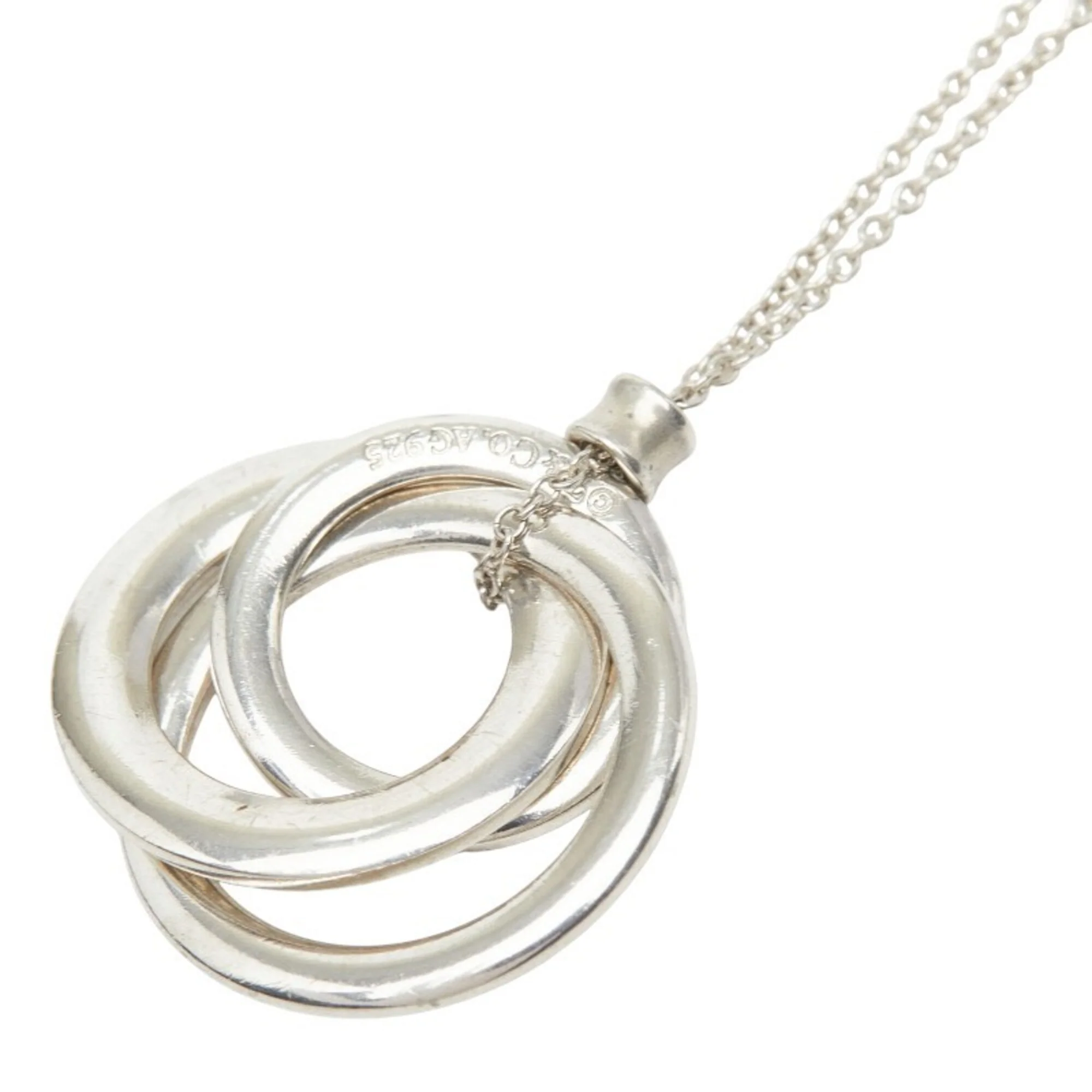 Pendant Necklace Sterling Silver Small