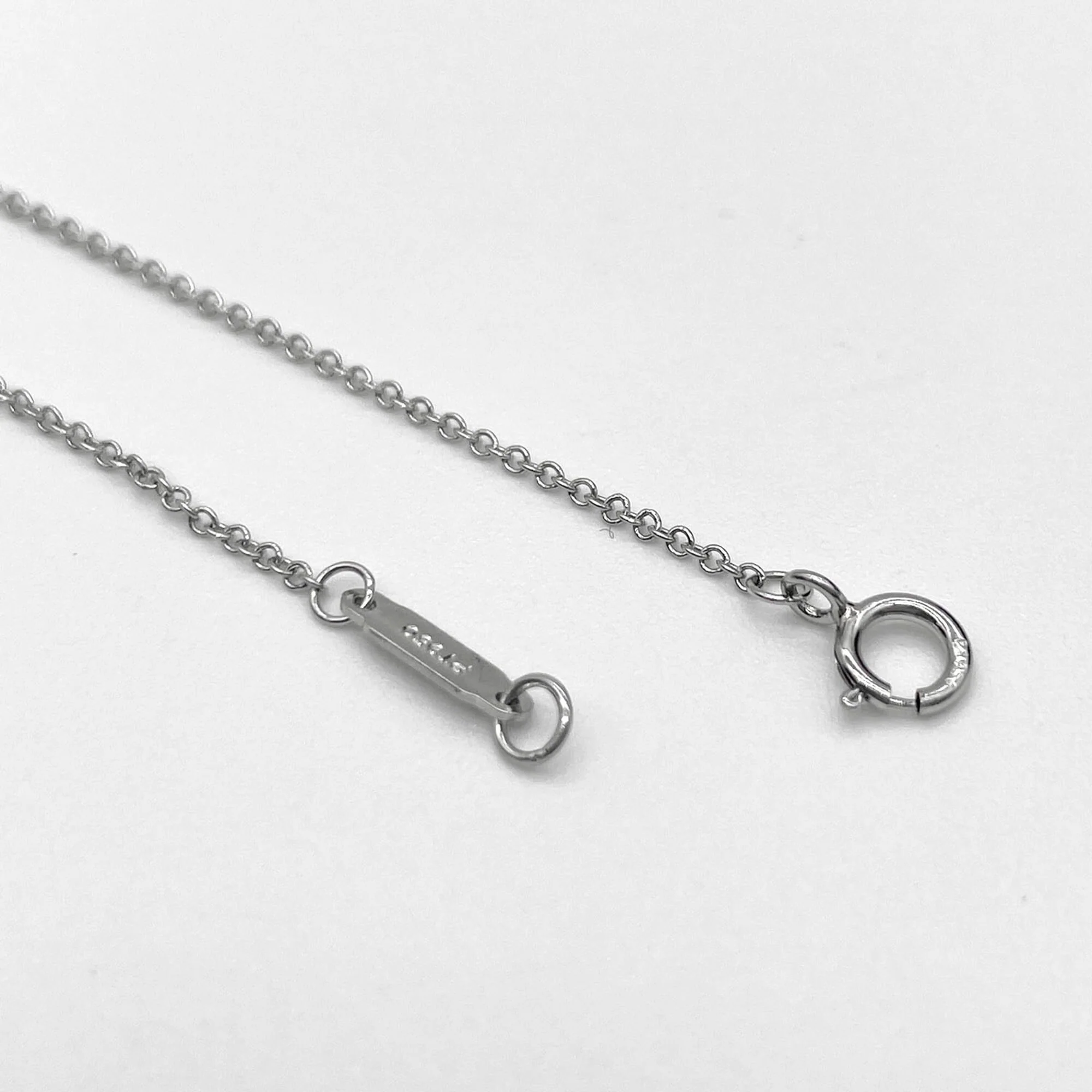 Pendant Necklace Sterling Silver with Diamond - Image 5