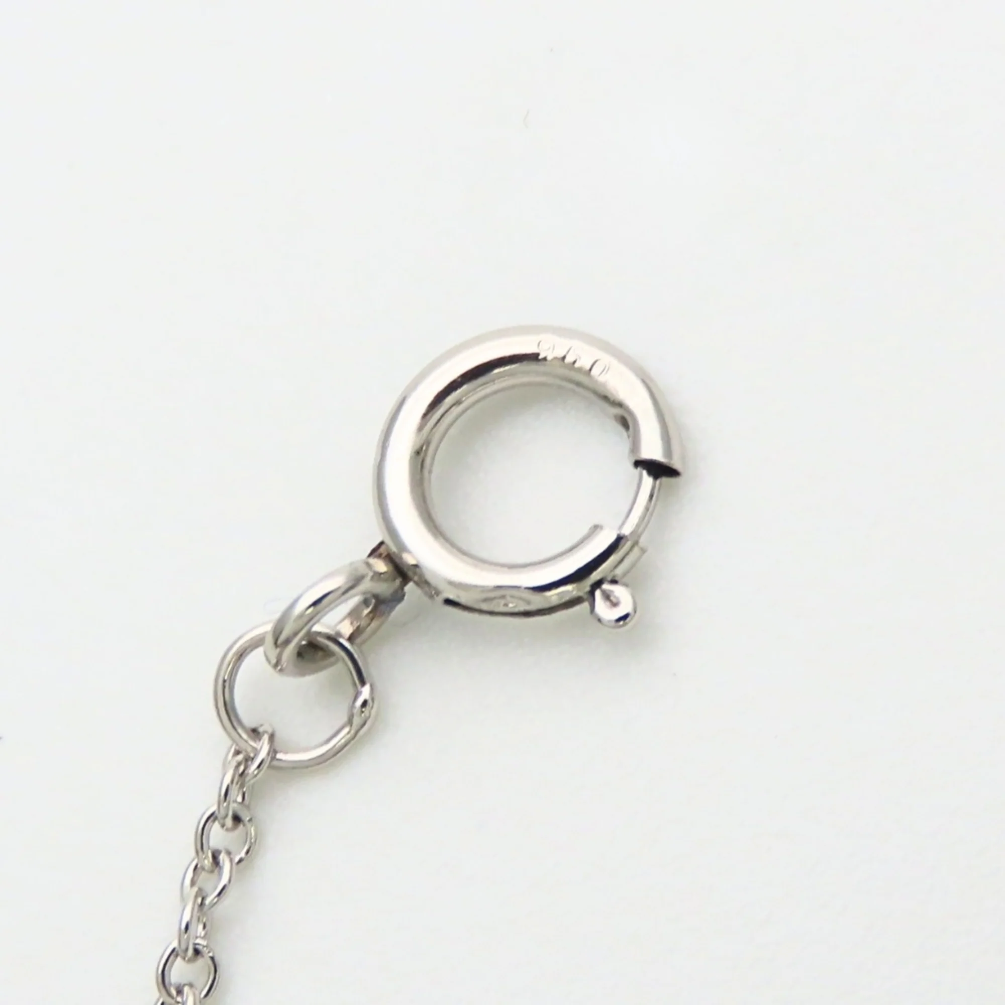 Pendant Necklace Sterling Silver with Diamond - Image 8