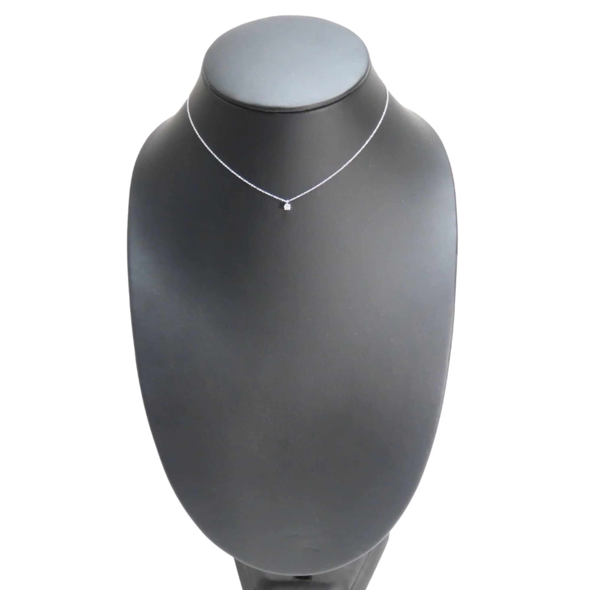 Pendant Necklace Sterling Silver with Diamond - Image 9