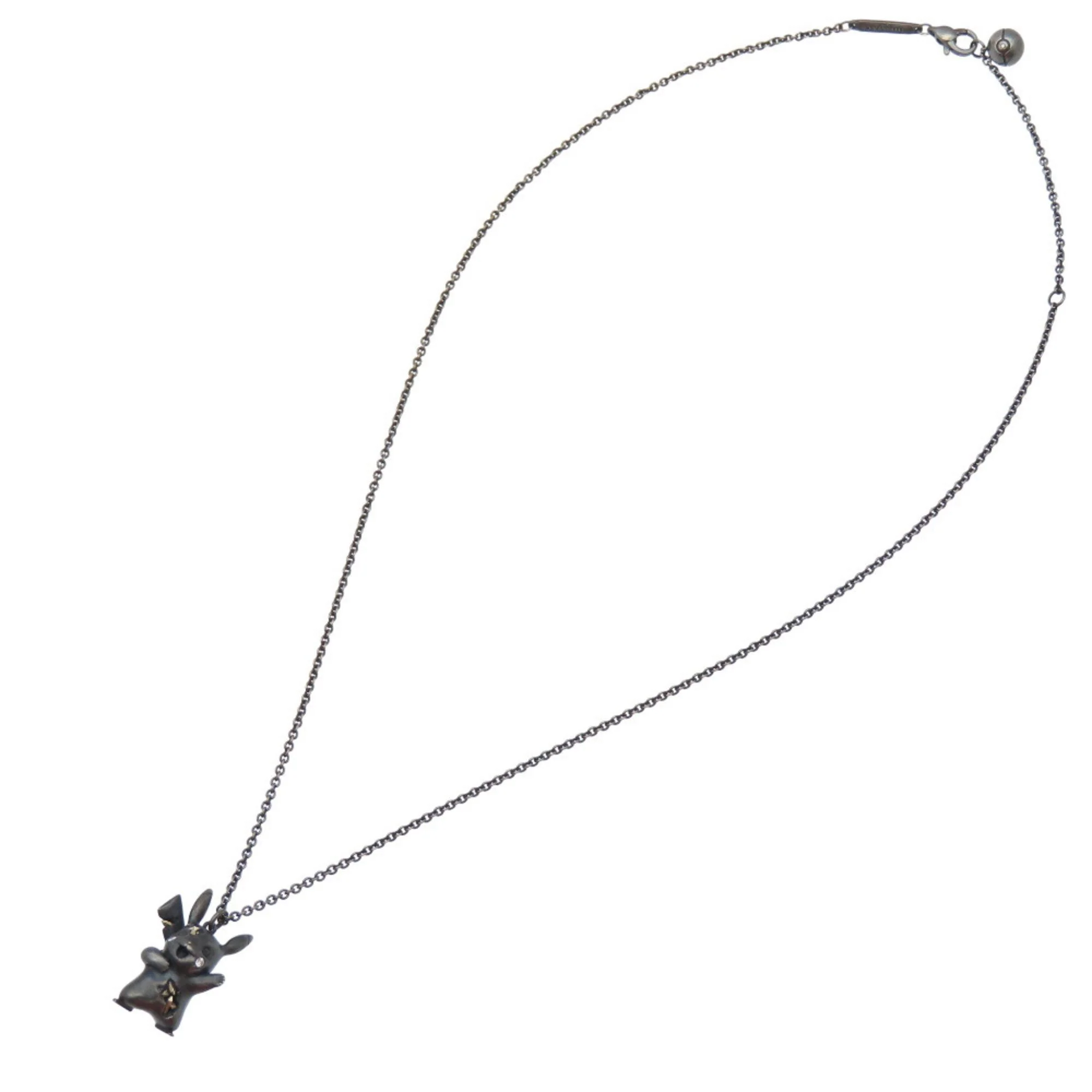 Pendant Necklace Sterling Silver with Diamond - Image 4