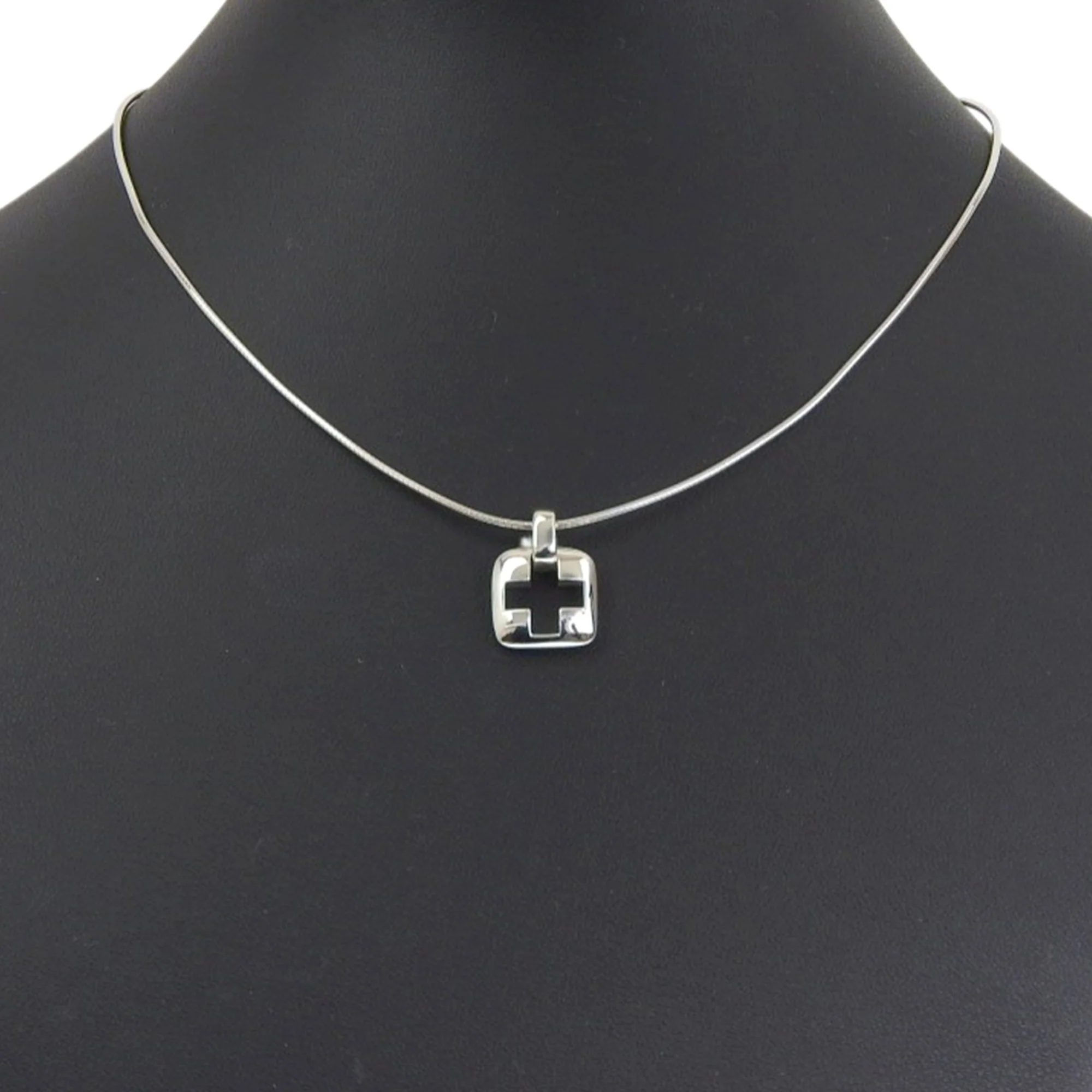 Piast Cross Pendant Necklace Sterling Silver - Image 5
