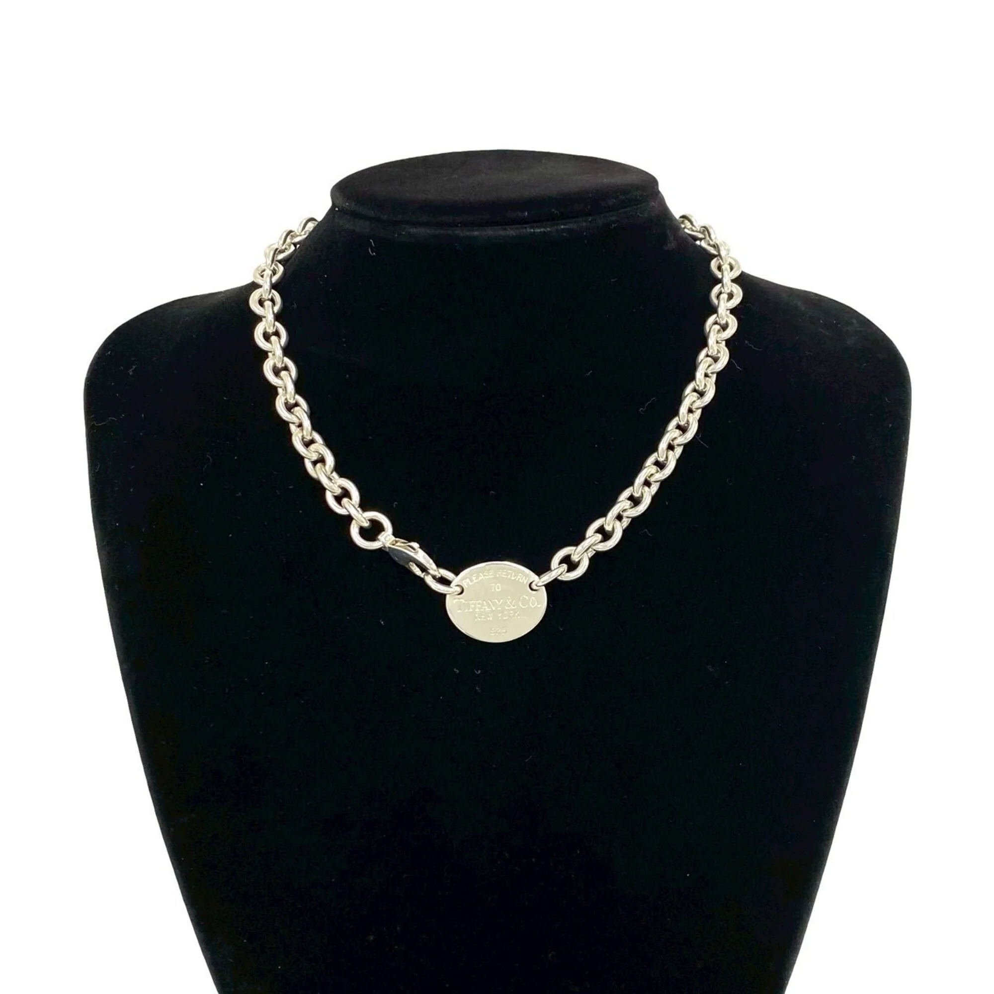Return To Oval Pendant Necklace Sterling Silver - Image 2