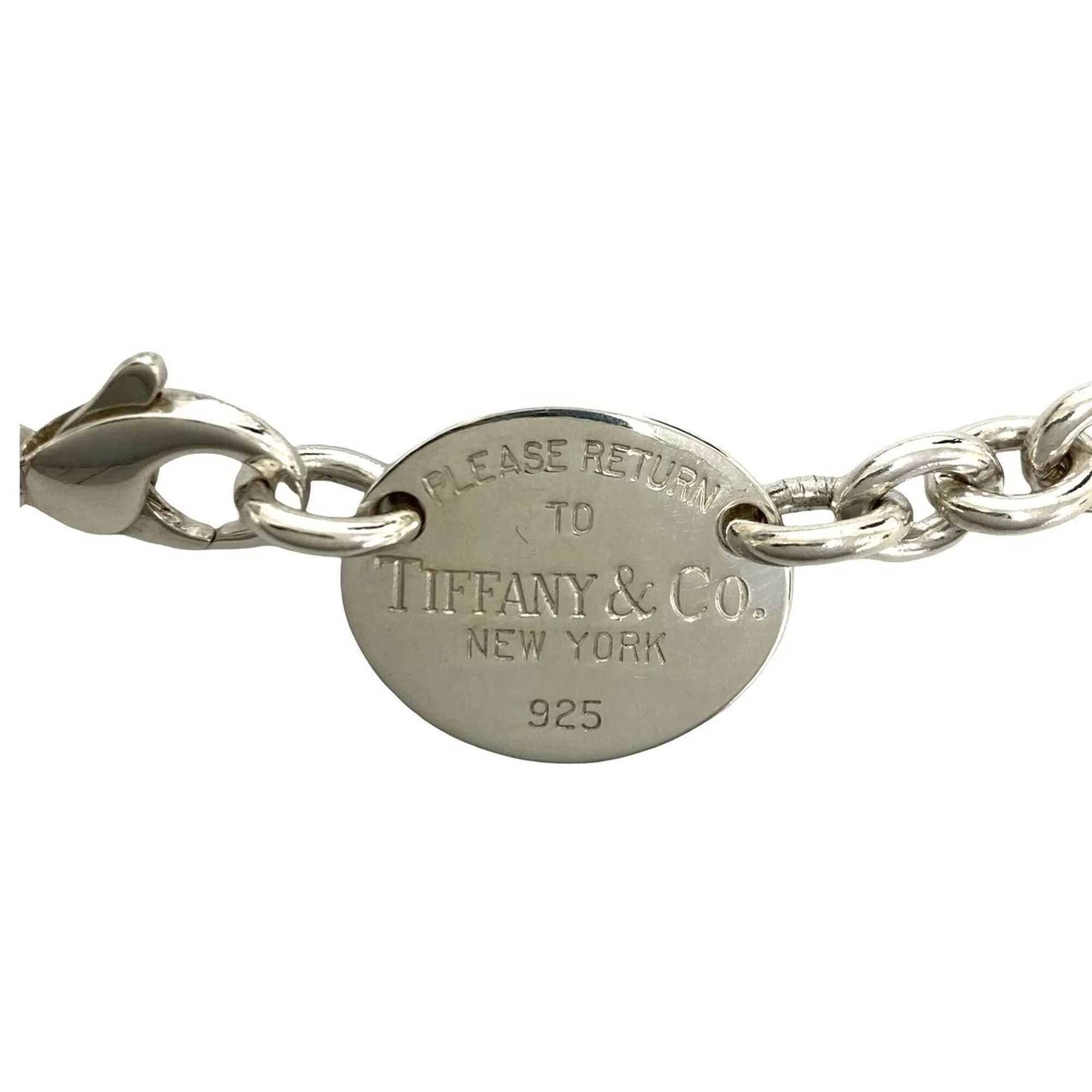 Return To Oval Pendant Necklace Sterling Silver - Image 3