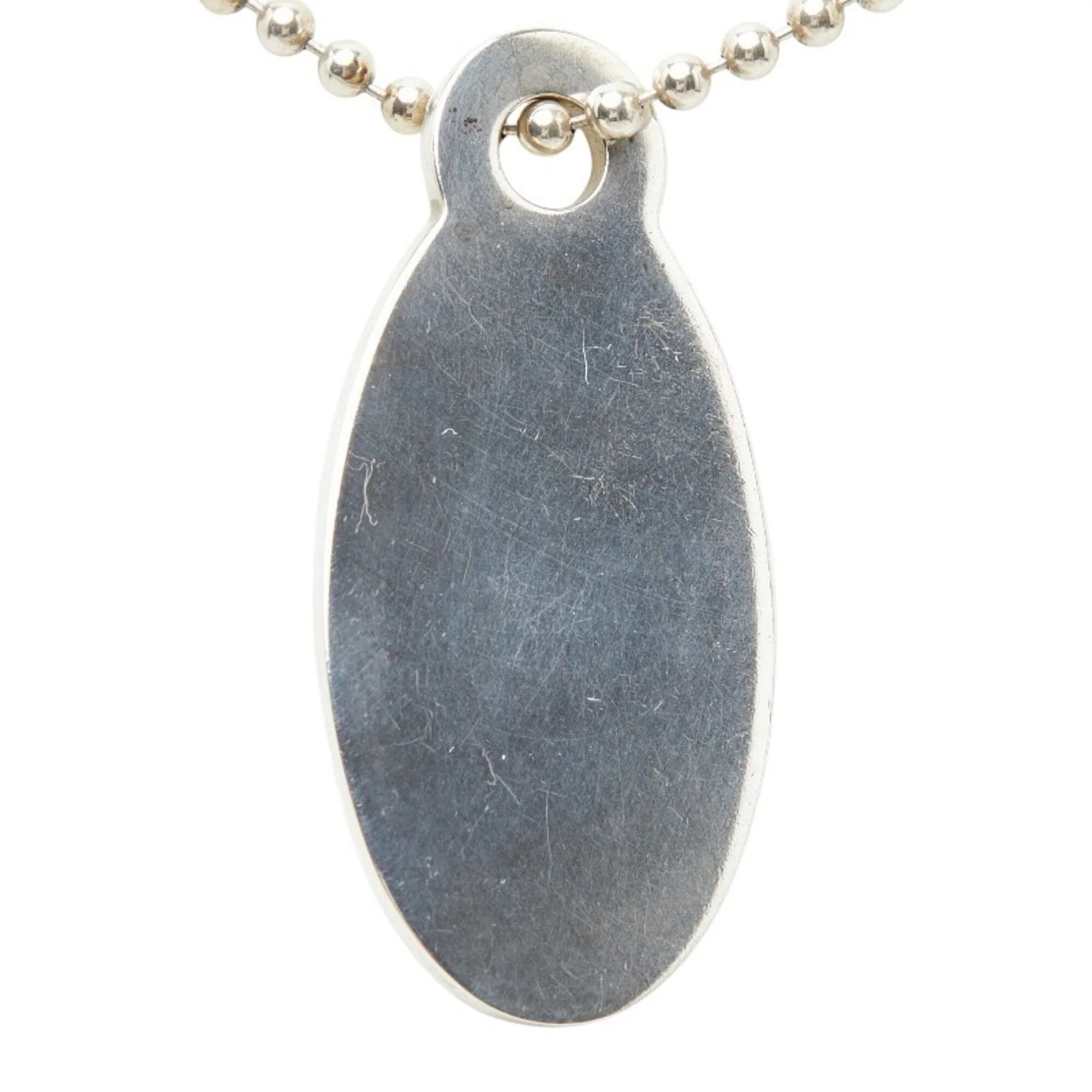 Return To Tiffany Oval Pendant Necklace Sterling Silver - Image 3