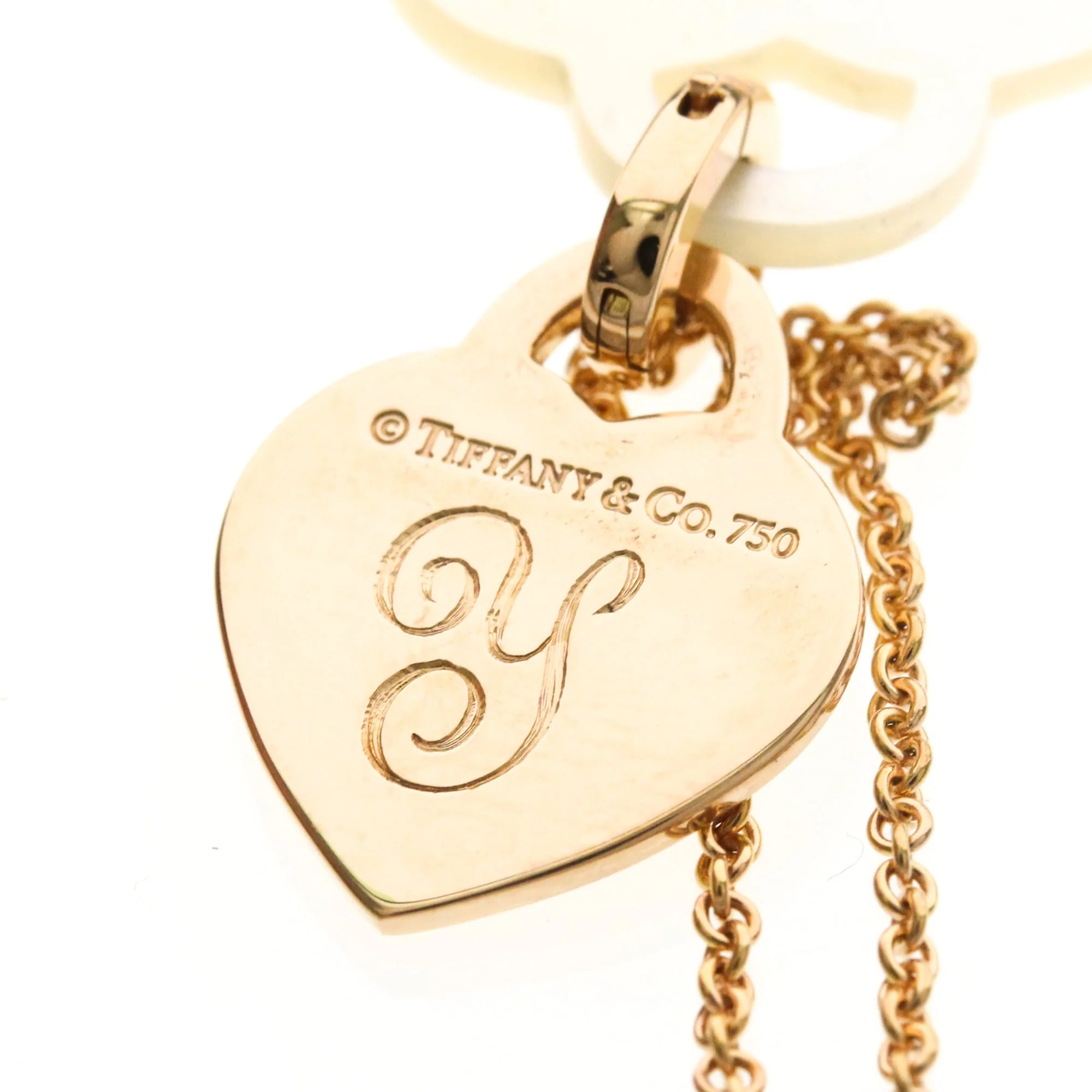 Return To Tiffany Pendant Necklace 18K Rose Gold - Image 9