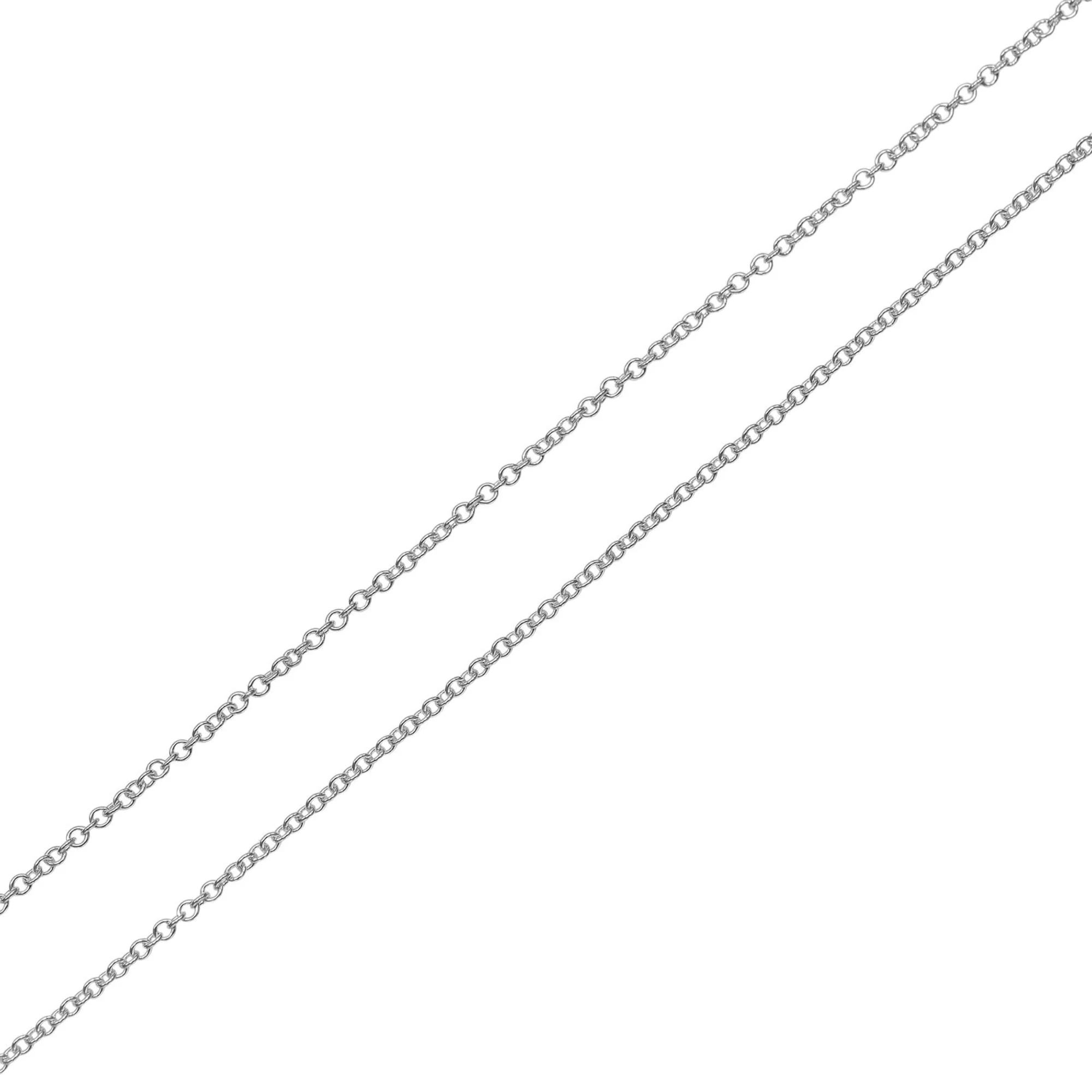 Somerset Pendant Necklace Sterling Silver with Diamond - Image 4