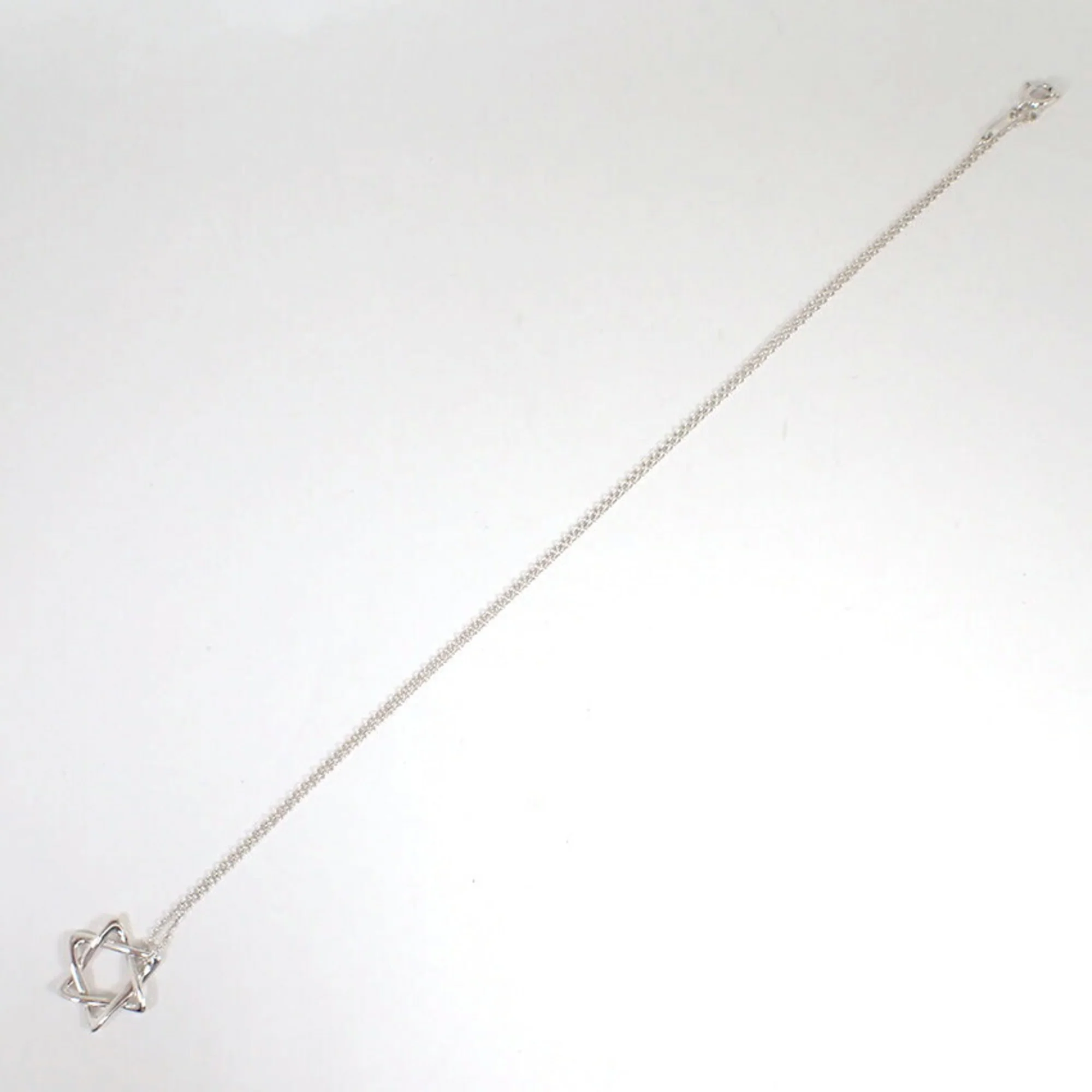 Star Of David Pendant Necklace Sterling Silver - Image 5