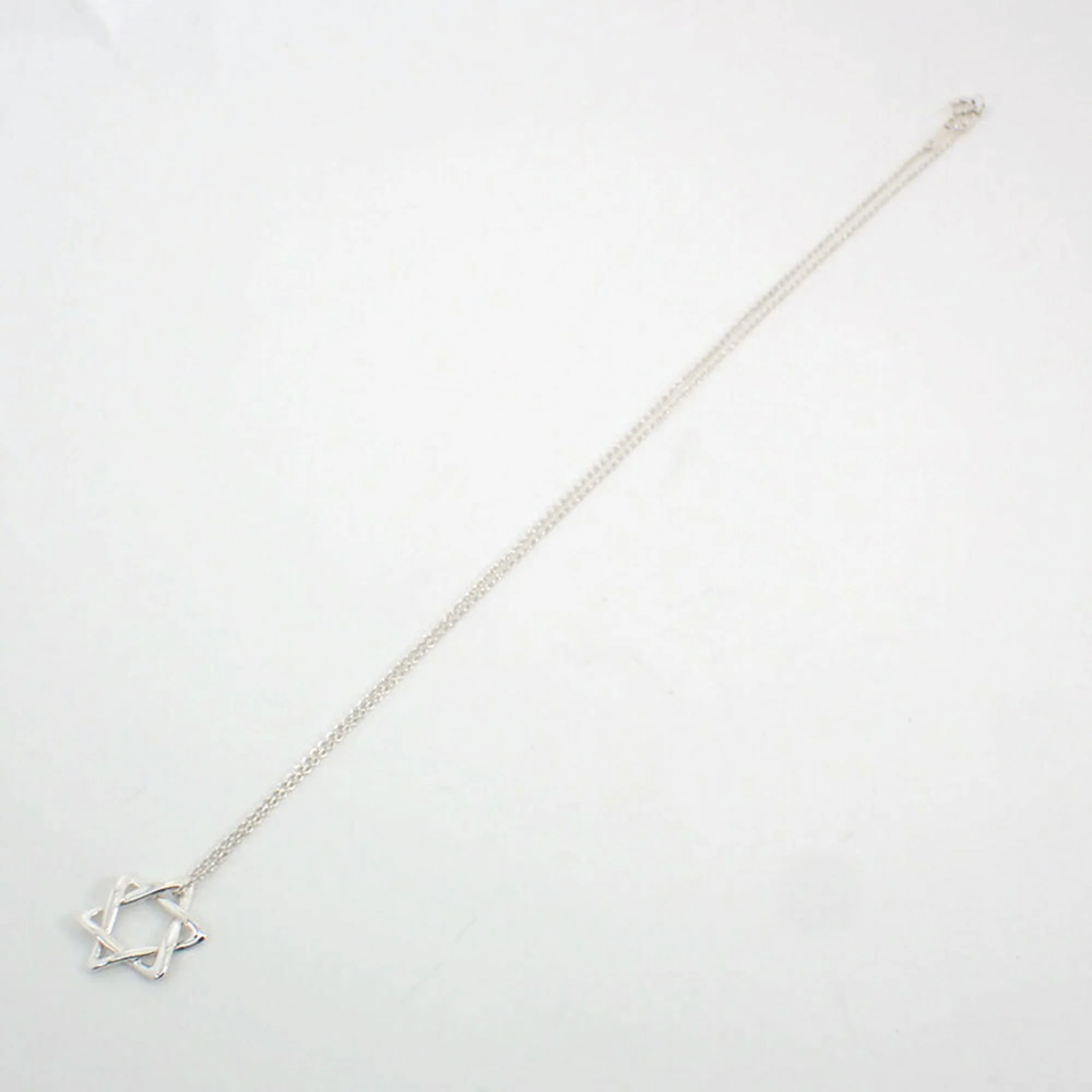 Star Of David Pendant Necklace Sterling Silver - Image 6