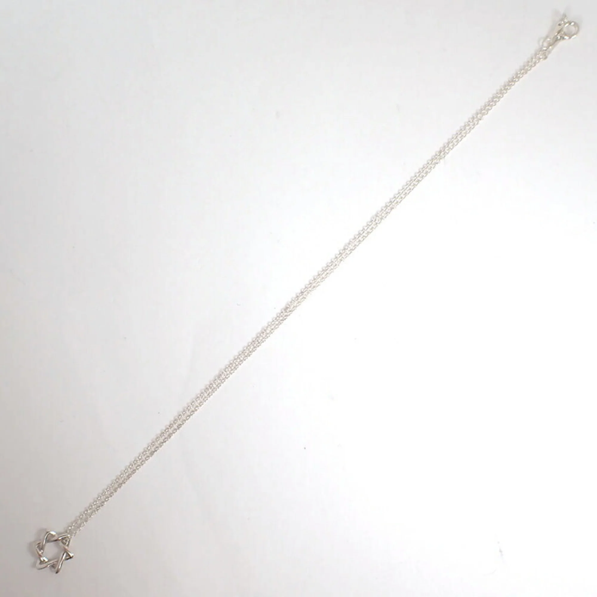 Star Of David Pendant Necklace Sterling Silver Small - Image 4