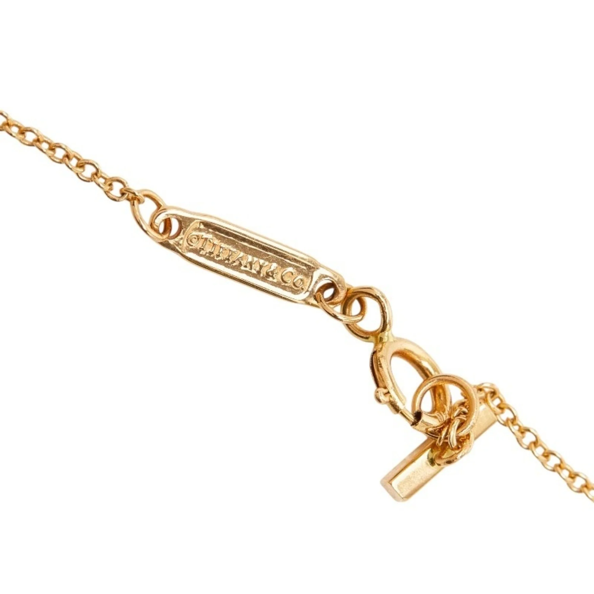T Smile Mini Pendant Necklace 18K Rose Gold - Image 6