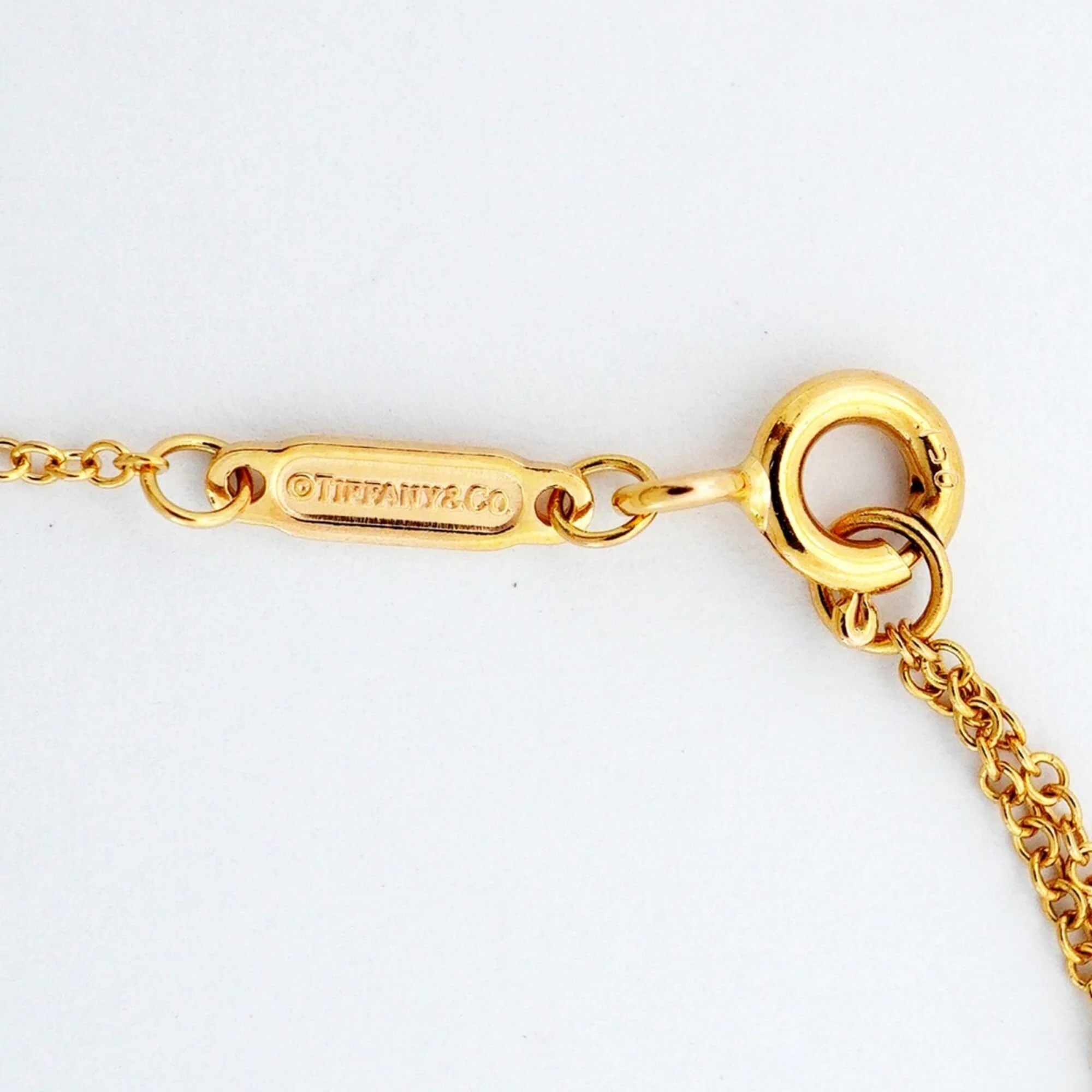 T Smile Pendant Necklace 18K Rose Gold - Image 4