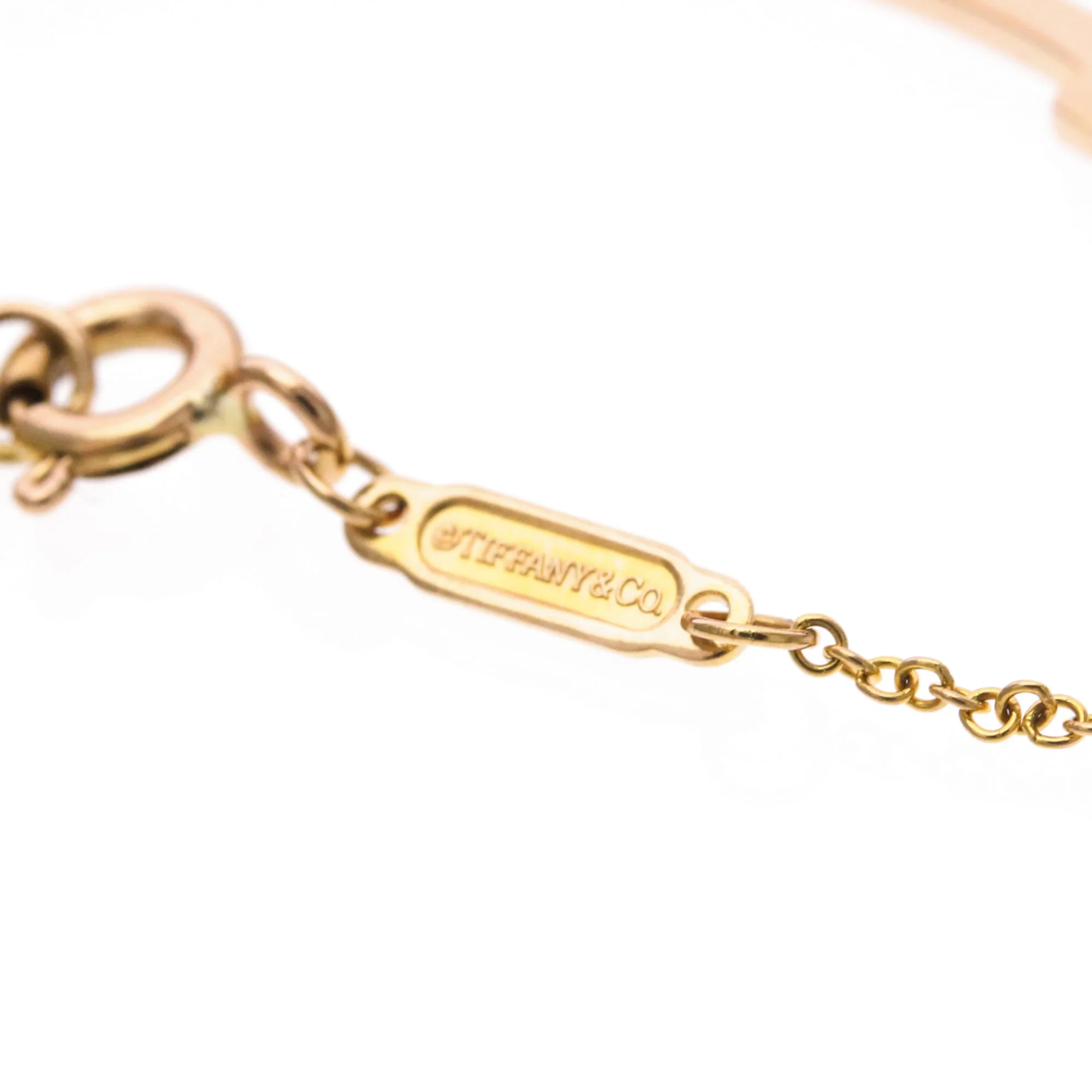 T Smile Pendant Necklace 18K Rose Gold - Image 6