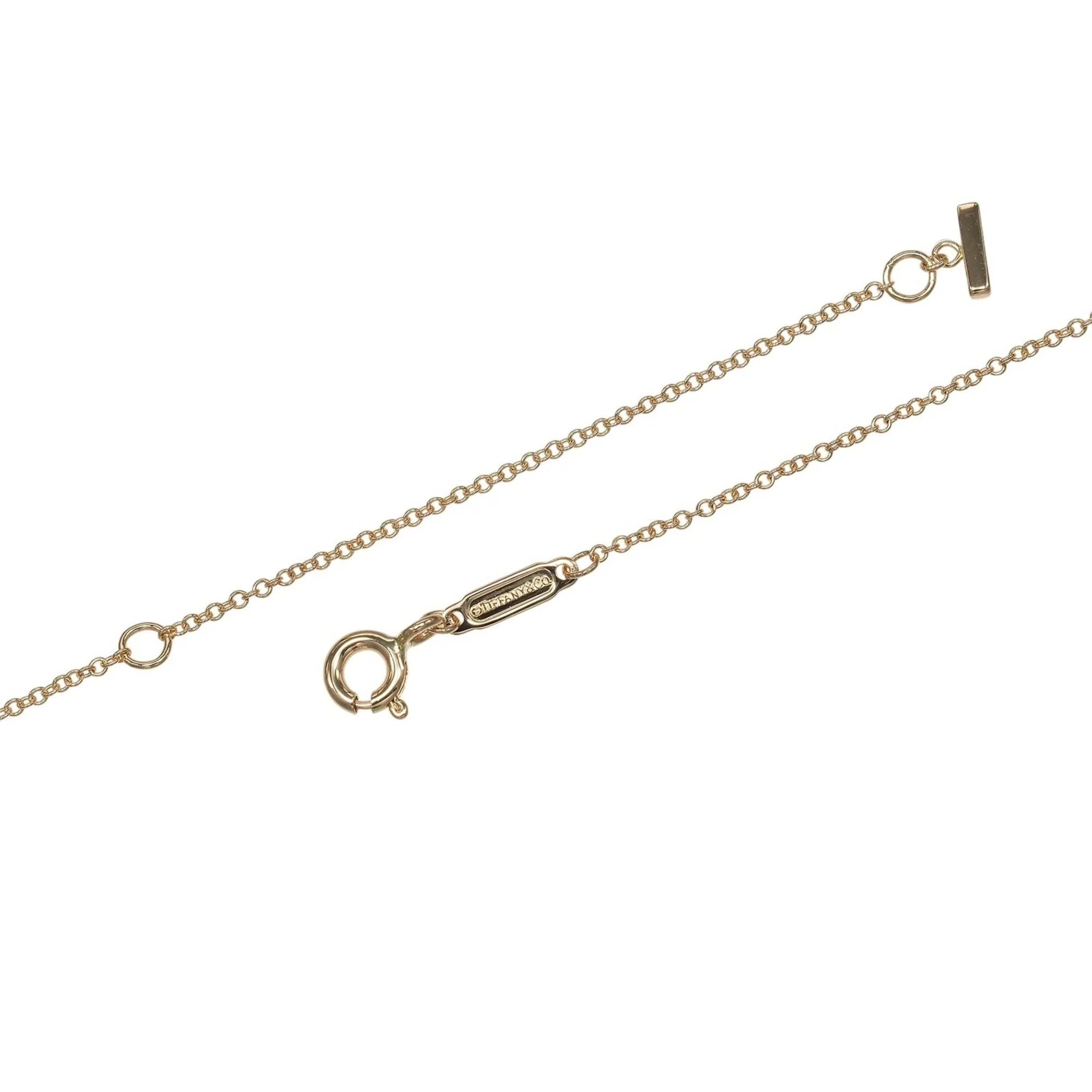 T Smile Pendant Necklace 18K Rose Gold - Image 6