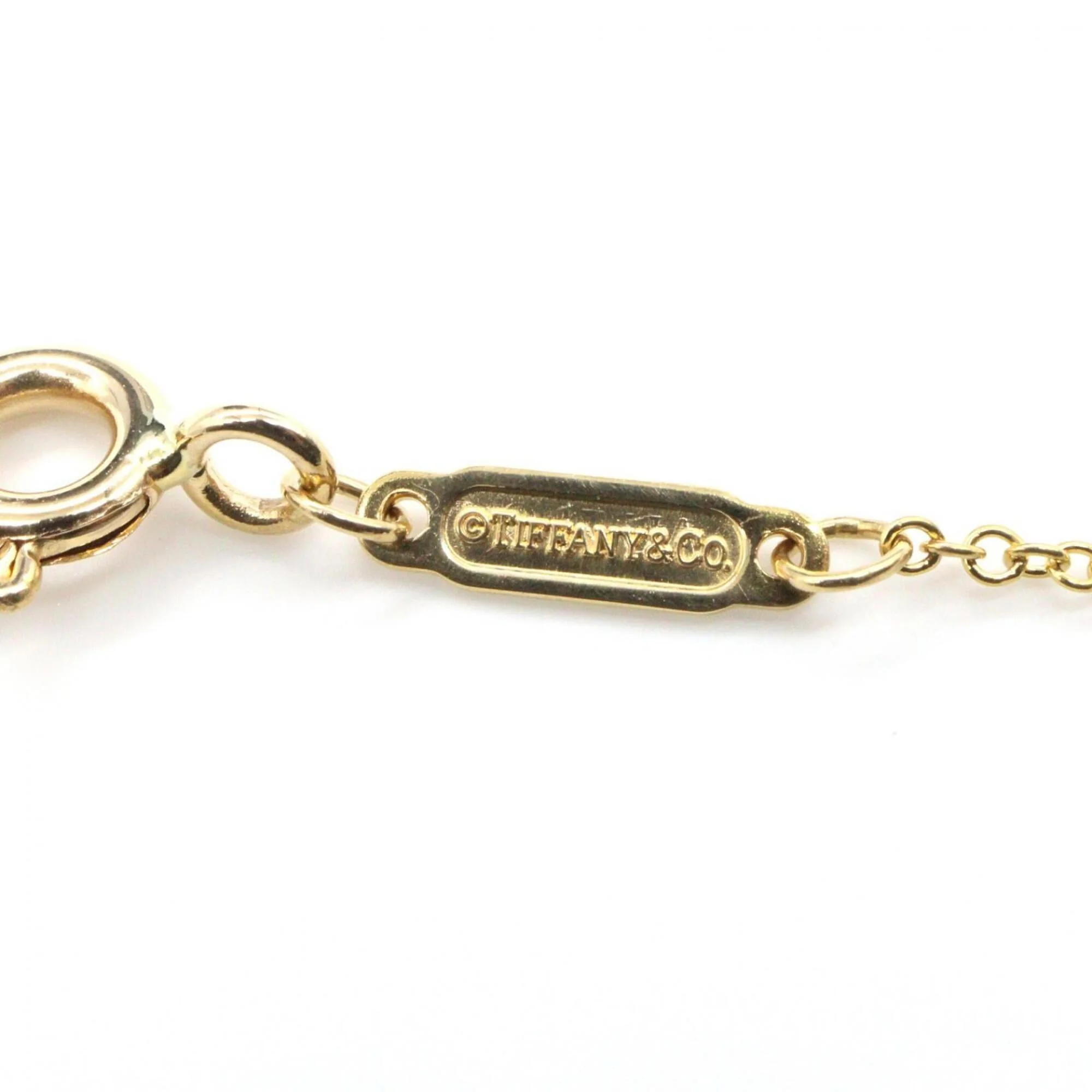 T Smile Pendant Necklace 18K Yellow Gold - Image 3
