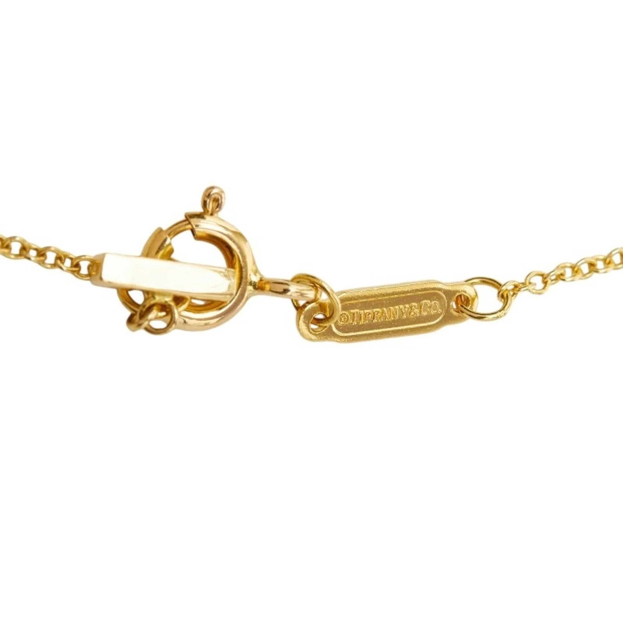 T Smile Pendant Necklace 18K Yellow Gold - Image 5