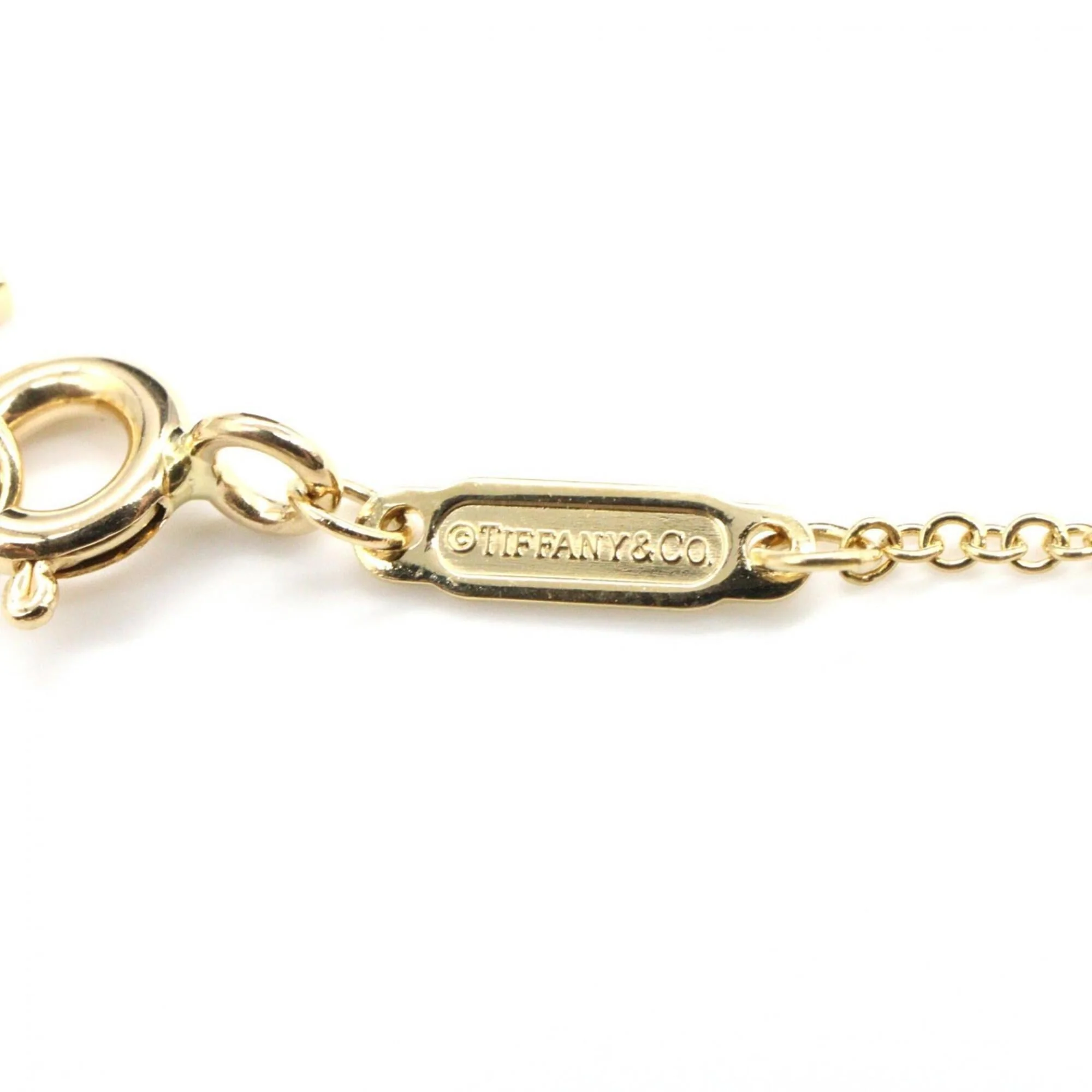 T Smile Pendant Necklace 18K Yellow Gold - Image 3