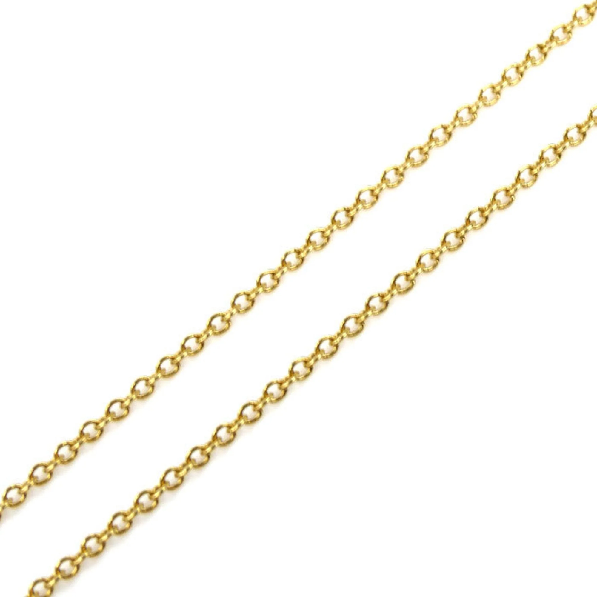 T Two Circle Pendant Necklace 18K Yellow Gold with Onyx and Diamonds - Image 4