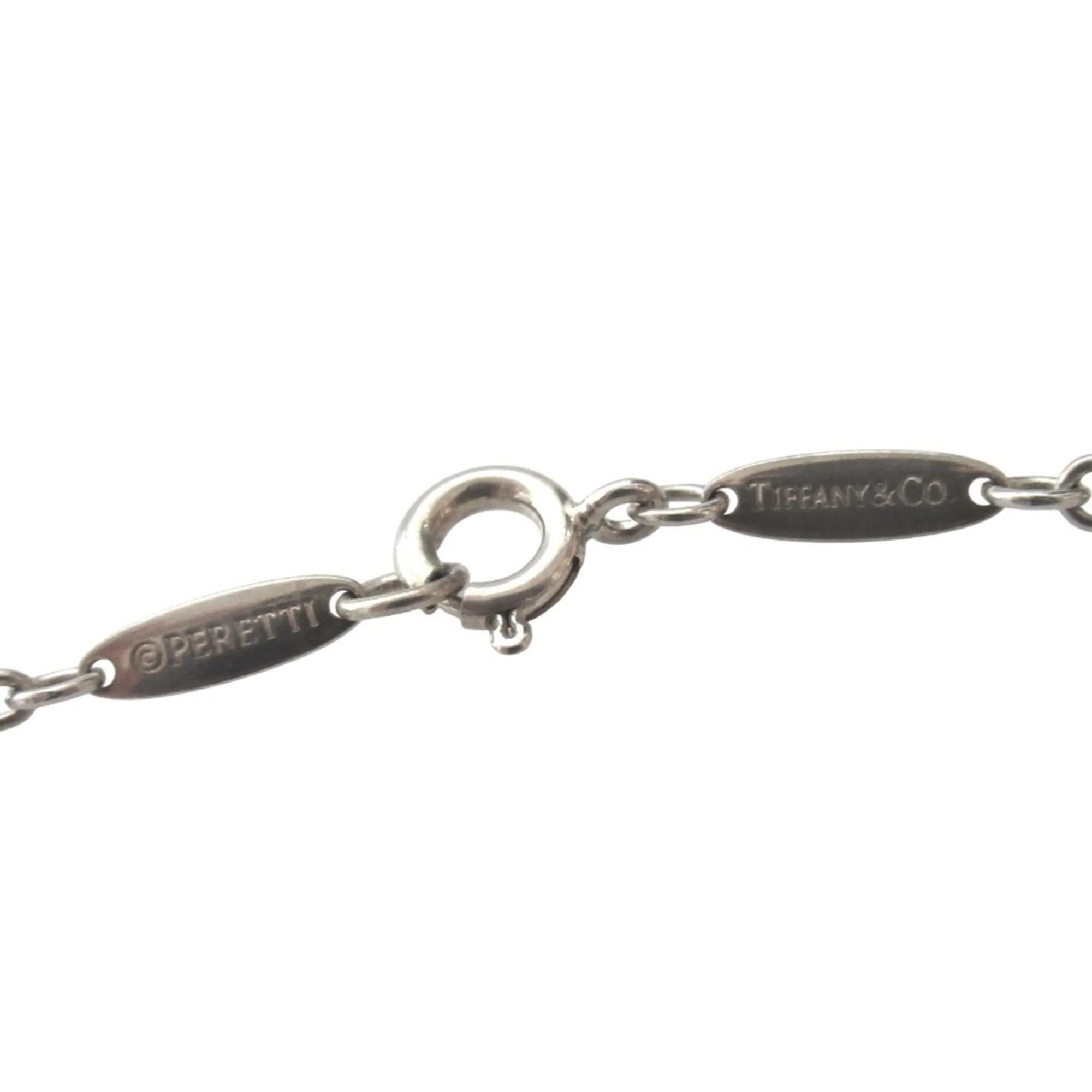 Teardrop Lariat Pendant Necklace Sterling Silver - Image 4