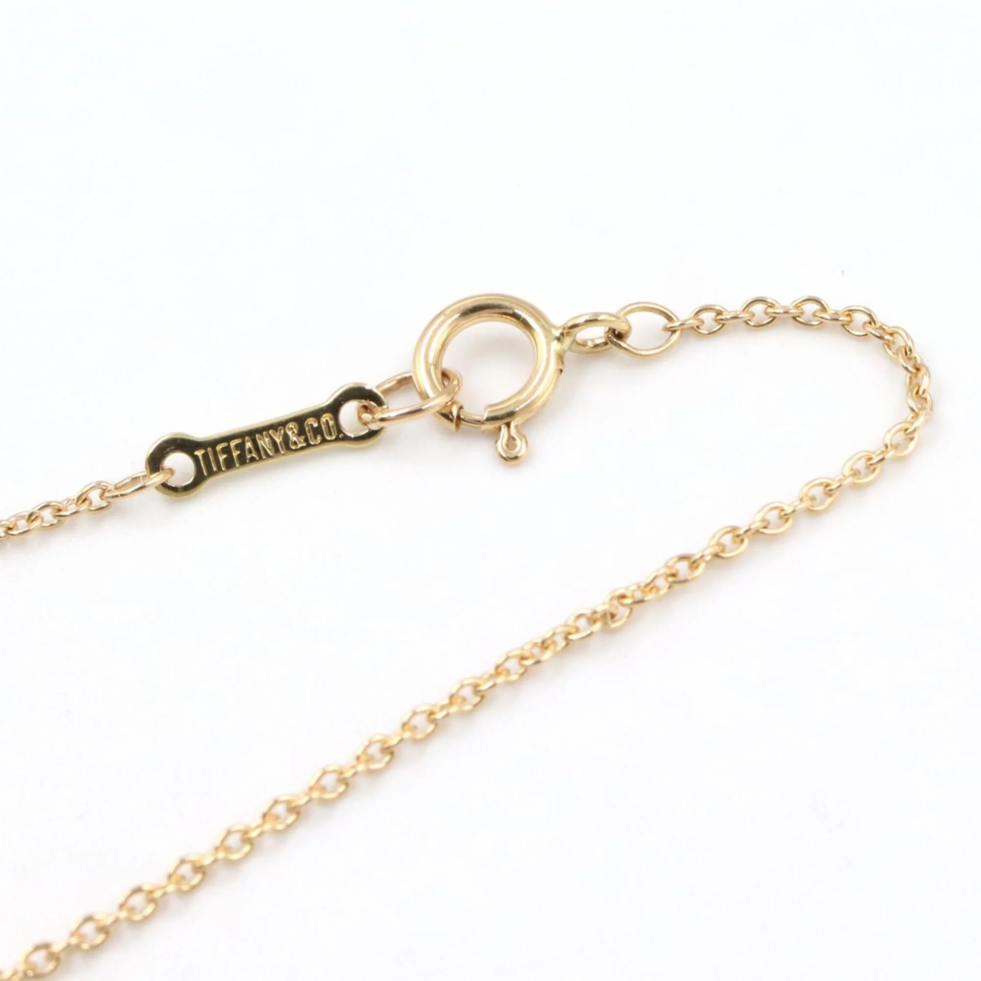 Teardrop Pendant Necklace 18K Yellow Gold - Image 5