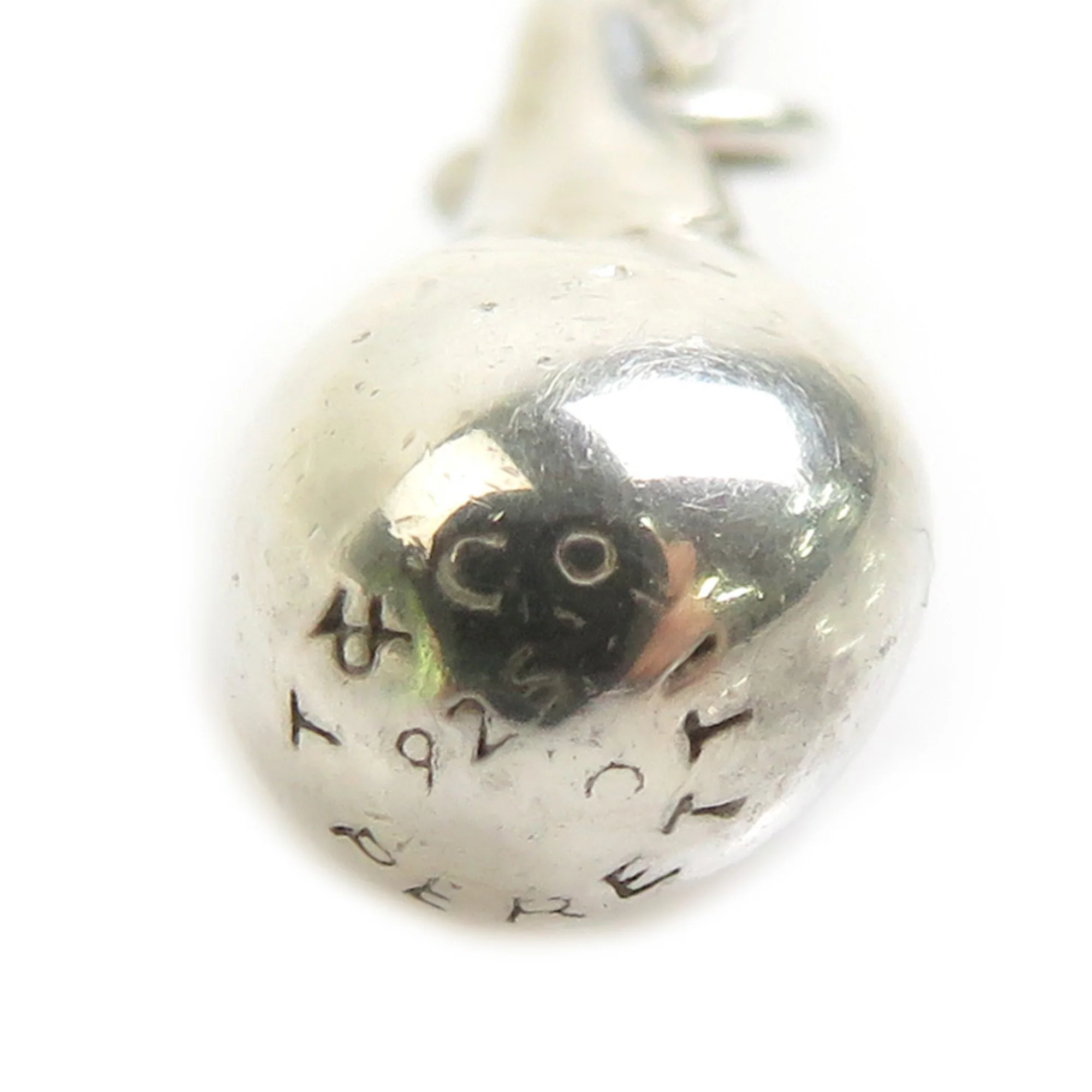 Teardrop Pendant Necklace Sterling Silver - Image 5