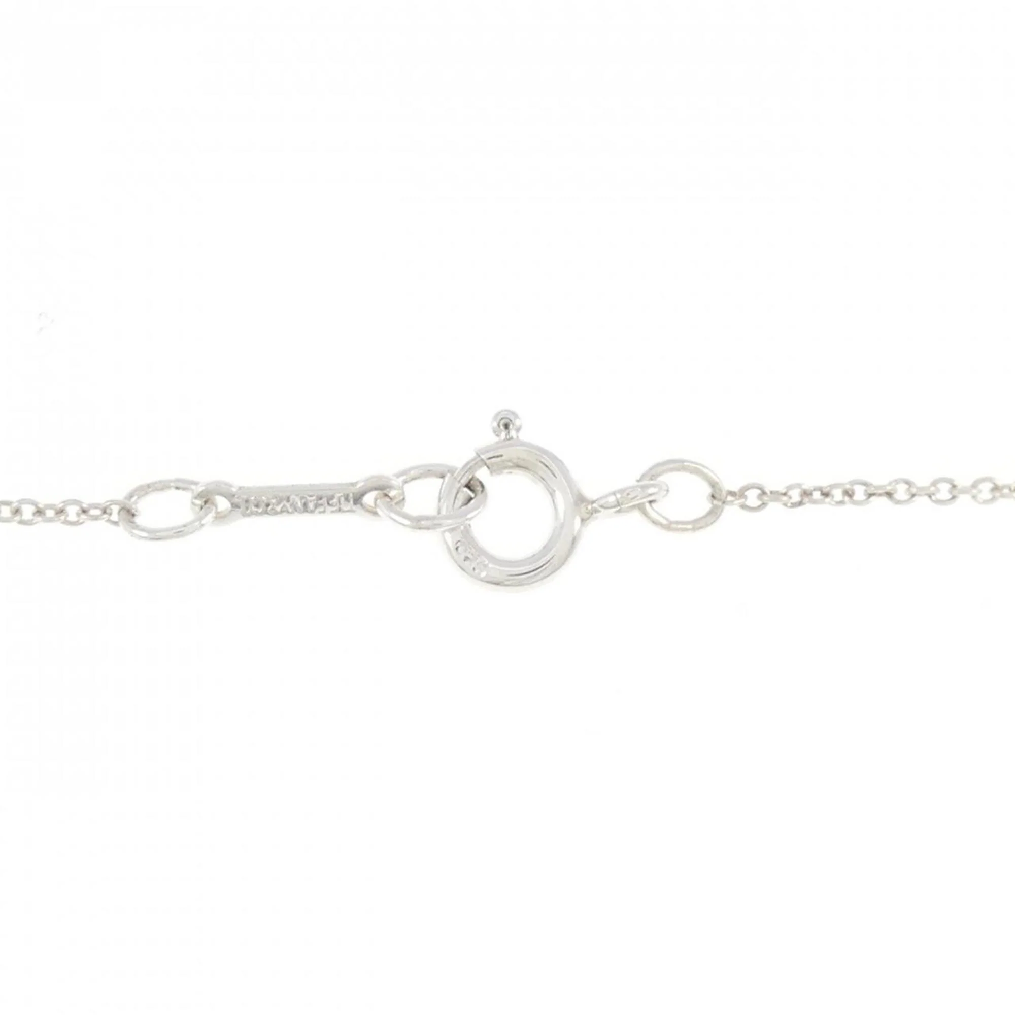 Teardrop Pendant Necklace Sterling Silver - Image 4