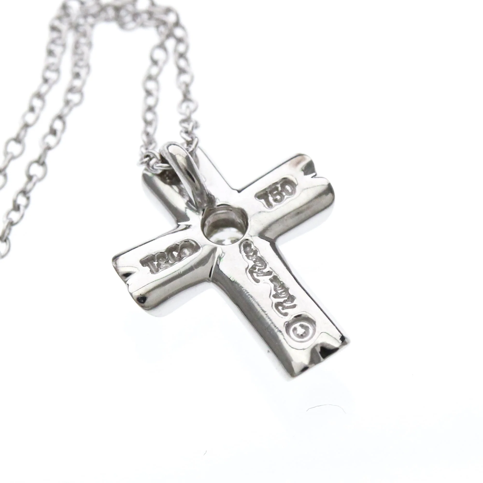 Tenderness Pendant Necklace 18K White Gold with Diamond - Image 9