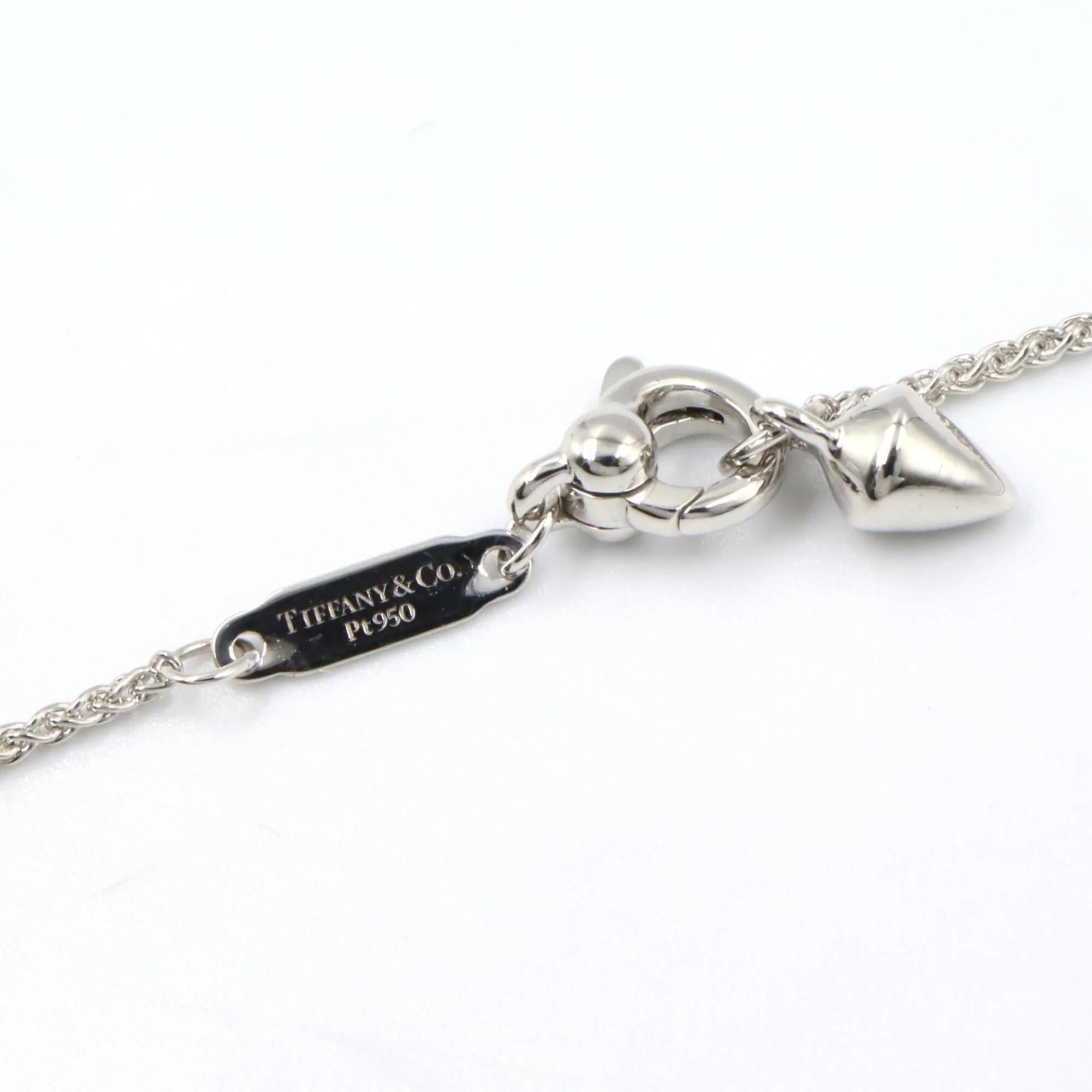 Titan Setting Pendant Necklace Platinum with Diamond - Image 3