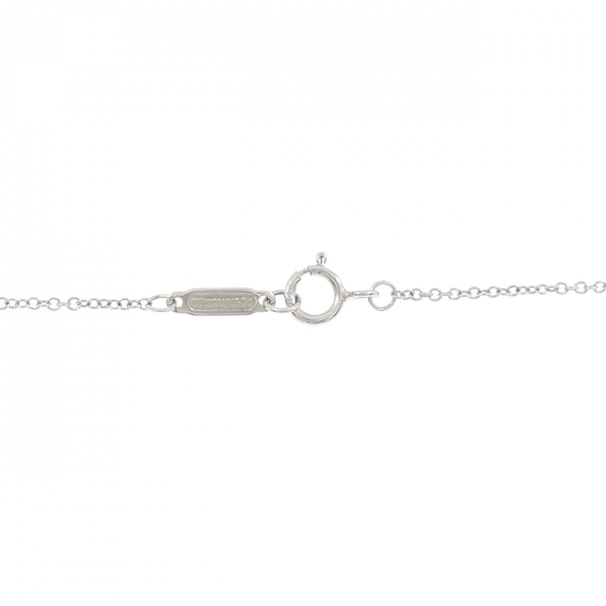 Victoria Mix Cluster Drop Pendant Necklace Platinum - Image 5