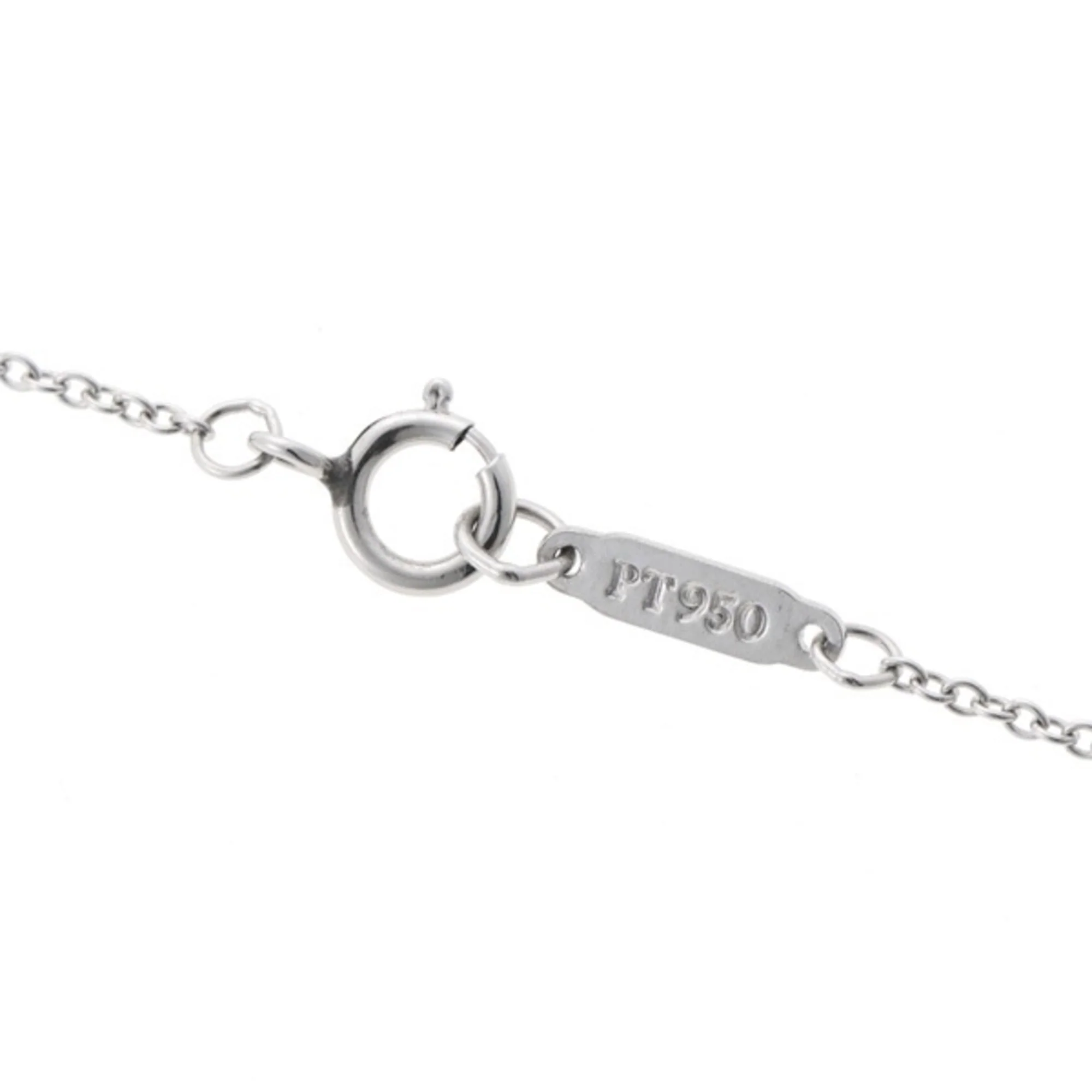 Victoria Pendant Necklace Platinum Medium with Diamond - Image 8