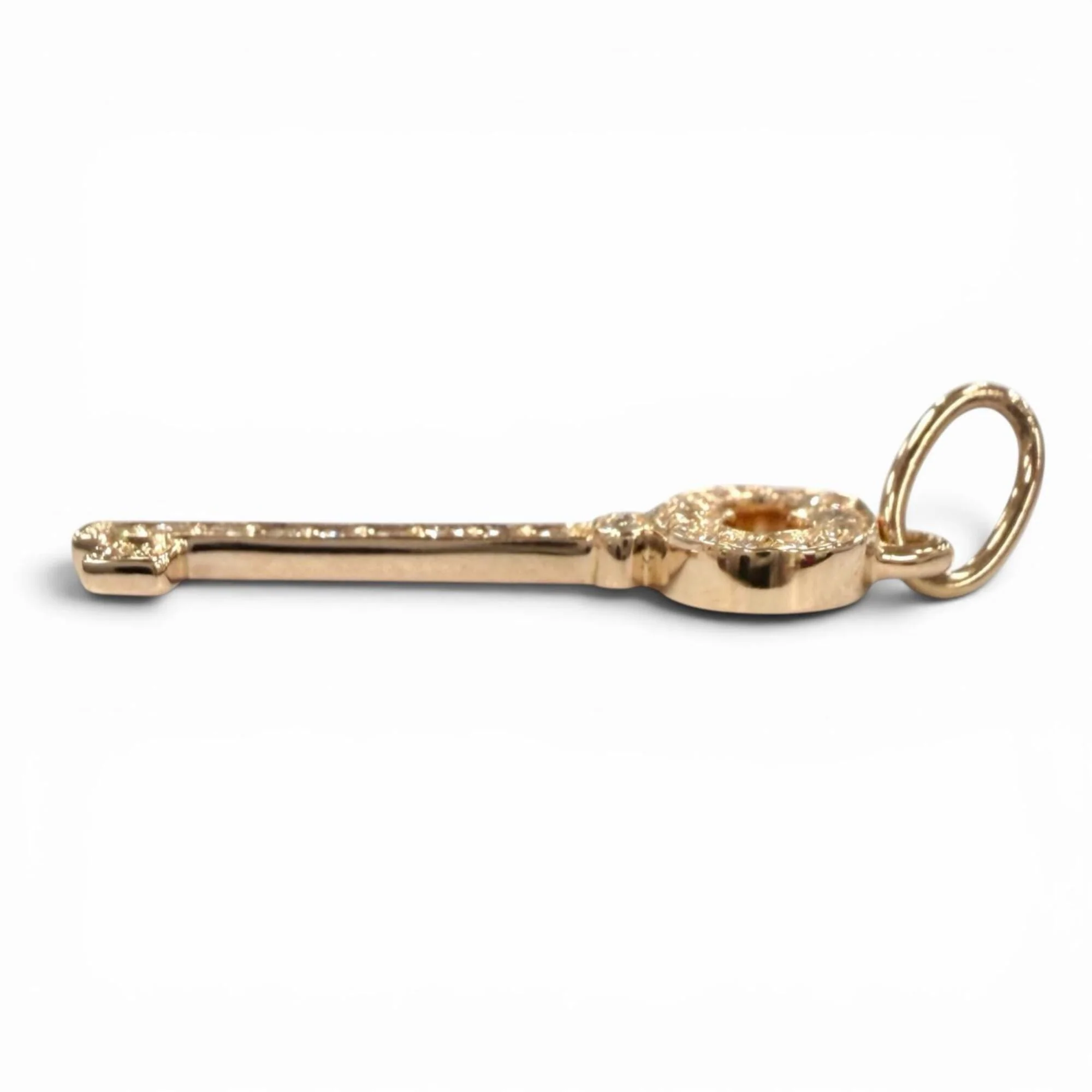 Vintage Brooch 18K Rose Gold and Diamond - Image 4