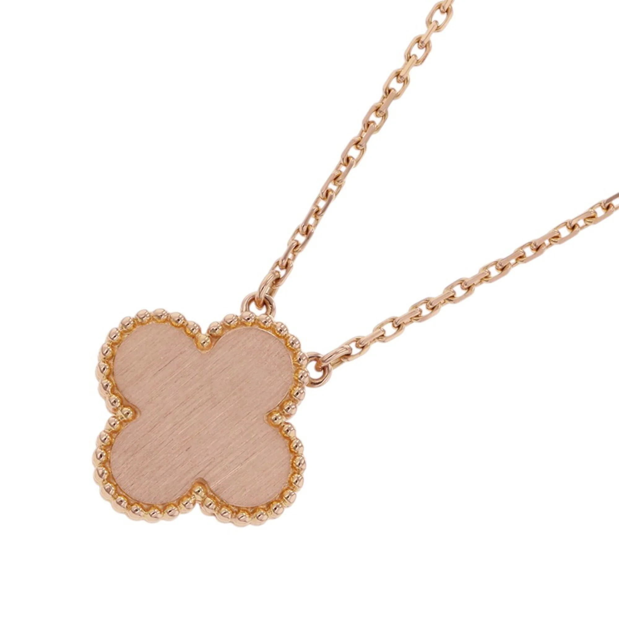 Alhambra Pendant Necklace 18K Rose Gold - Image 3