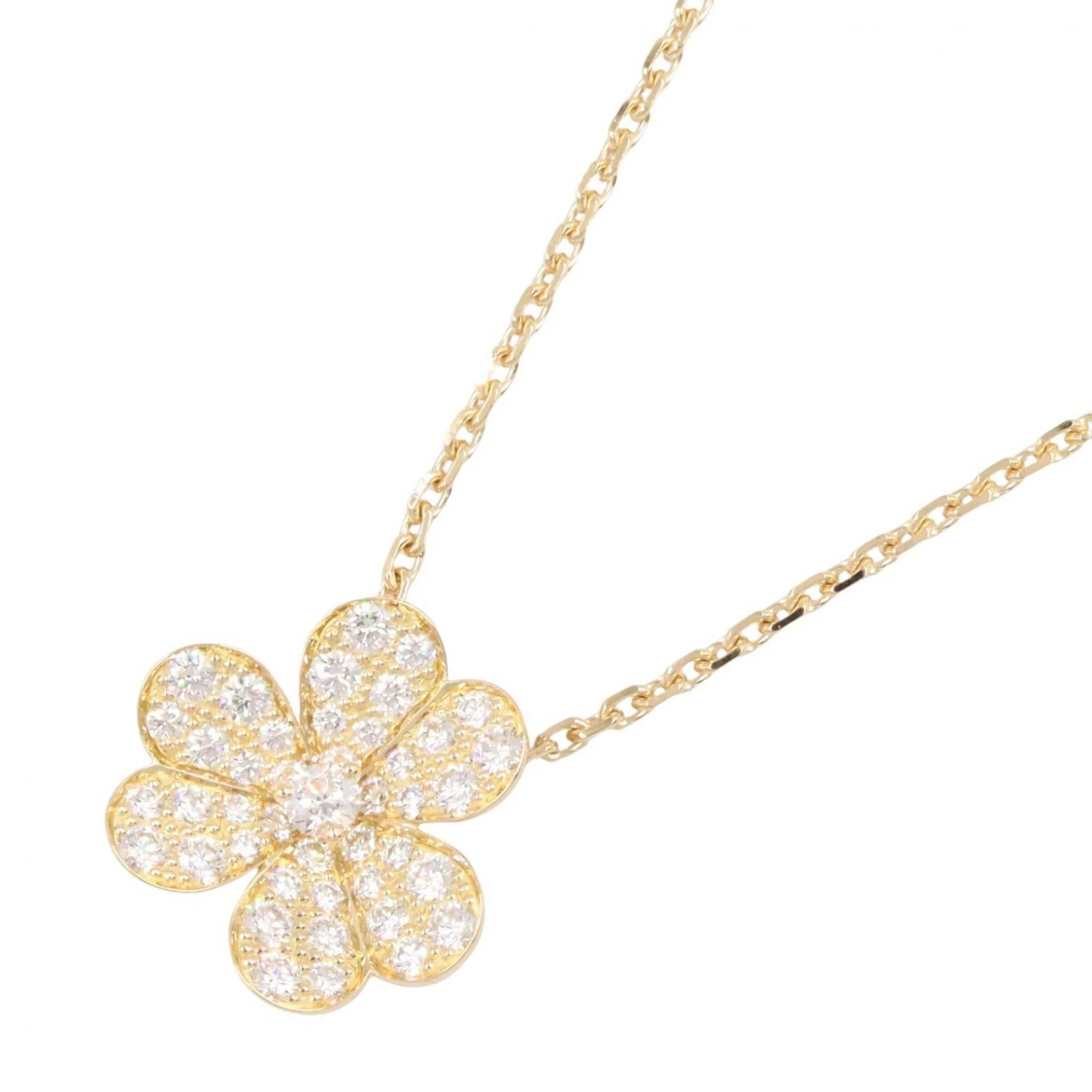 Frivole Pendant Necklace 18K Yellow Gold with Diamond