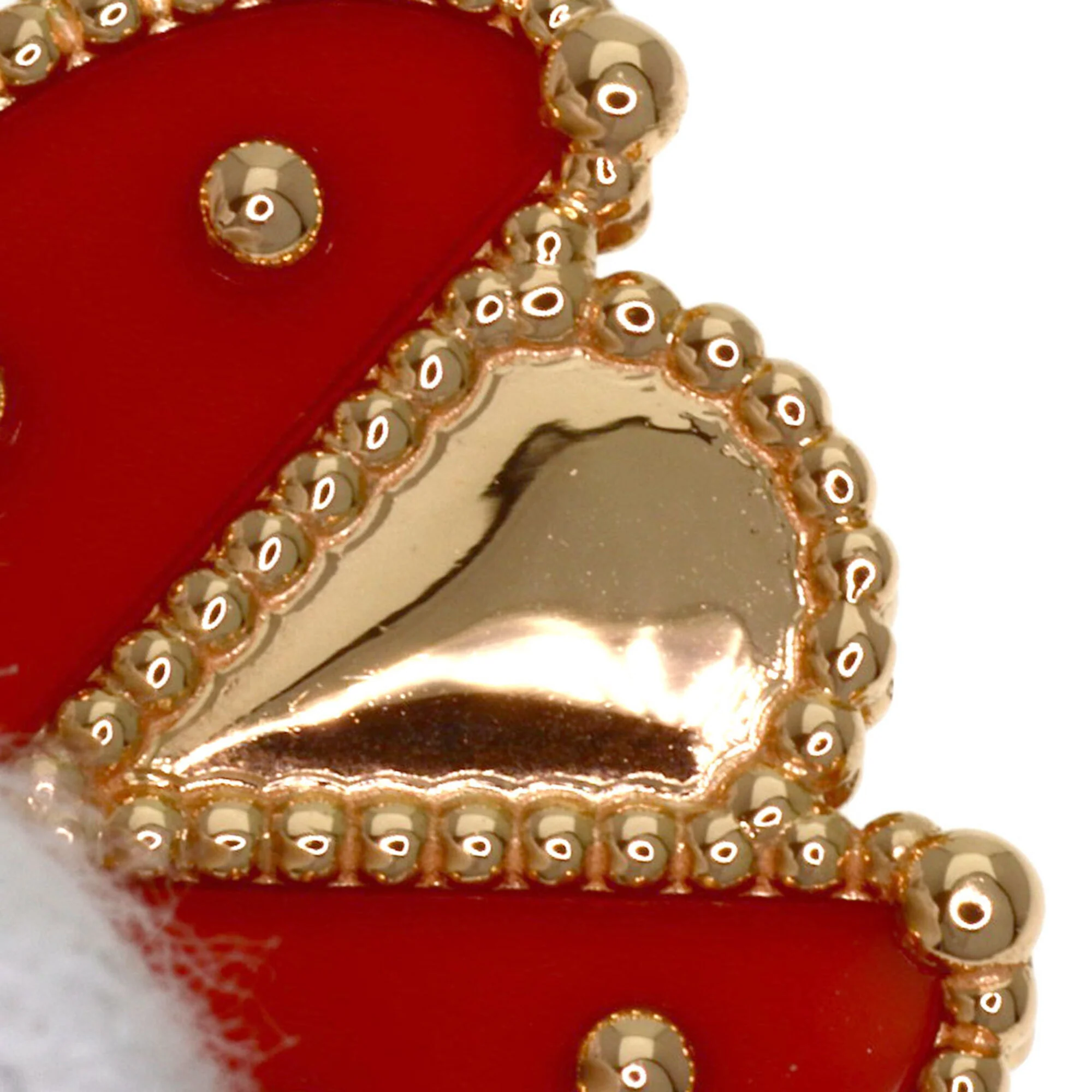 Lucky Spring Open Wing Ladybug Pendant Necklace 18K Rose Gold - Image 5