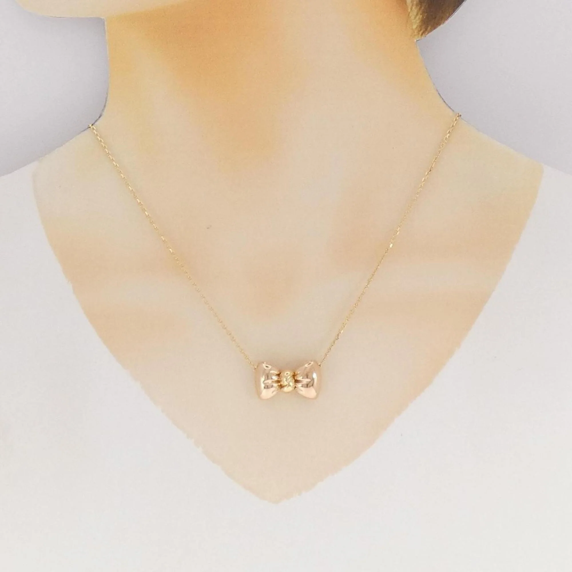 Pendant Necklace 18K Rose Gold and 18K Yellow Gold - Image 6
