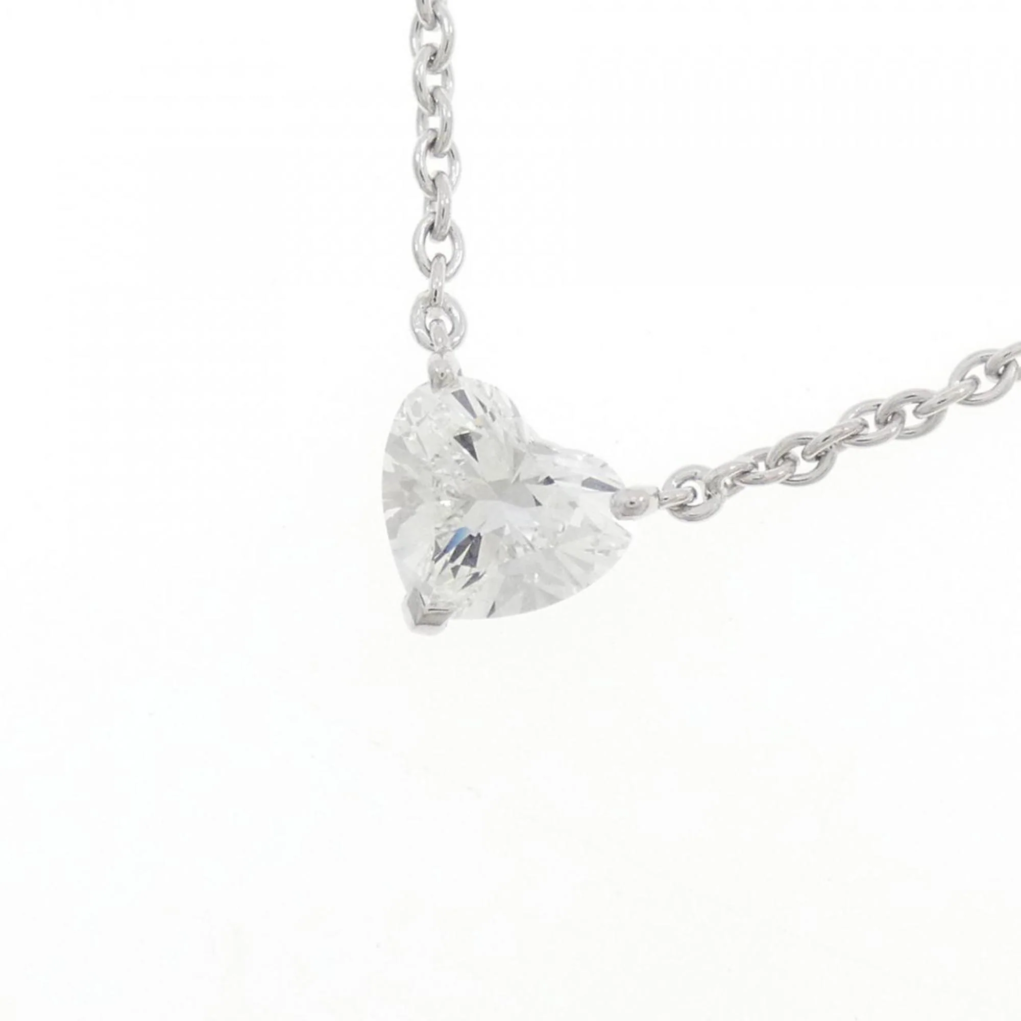 Pendant Necklace 18K White Gold With Diamond - Image 3