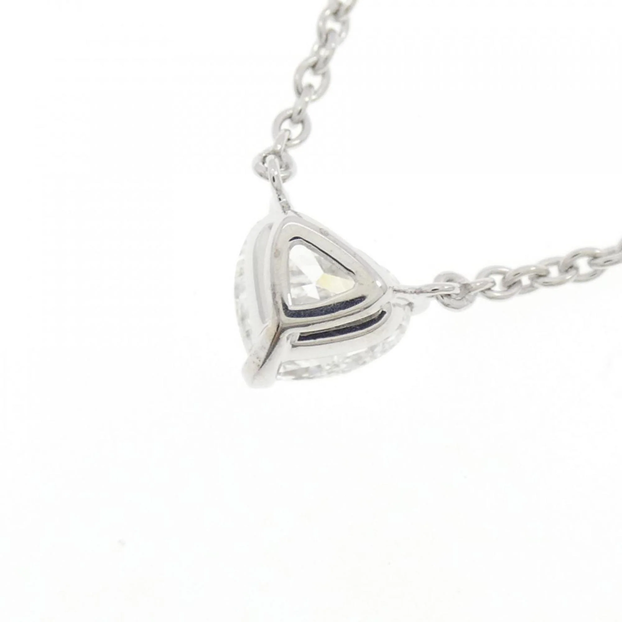 Pendant Necklace 18K White Gold With Diamond - Image 4