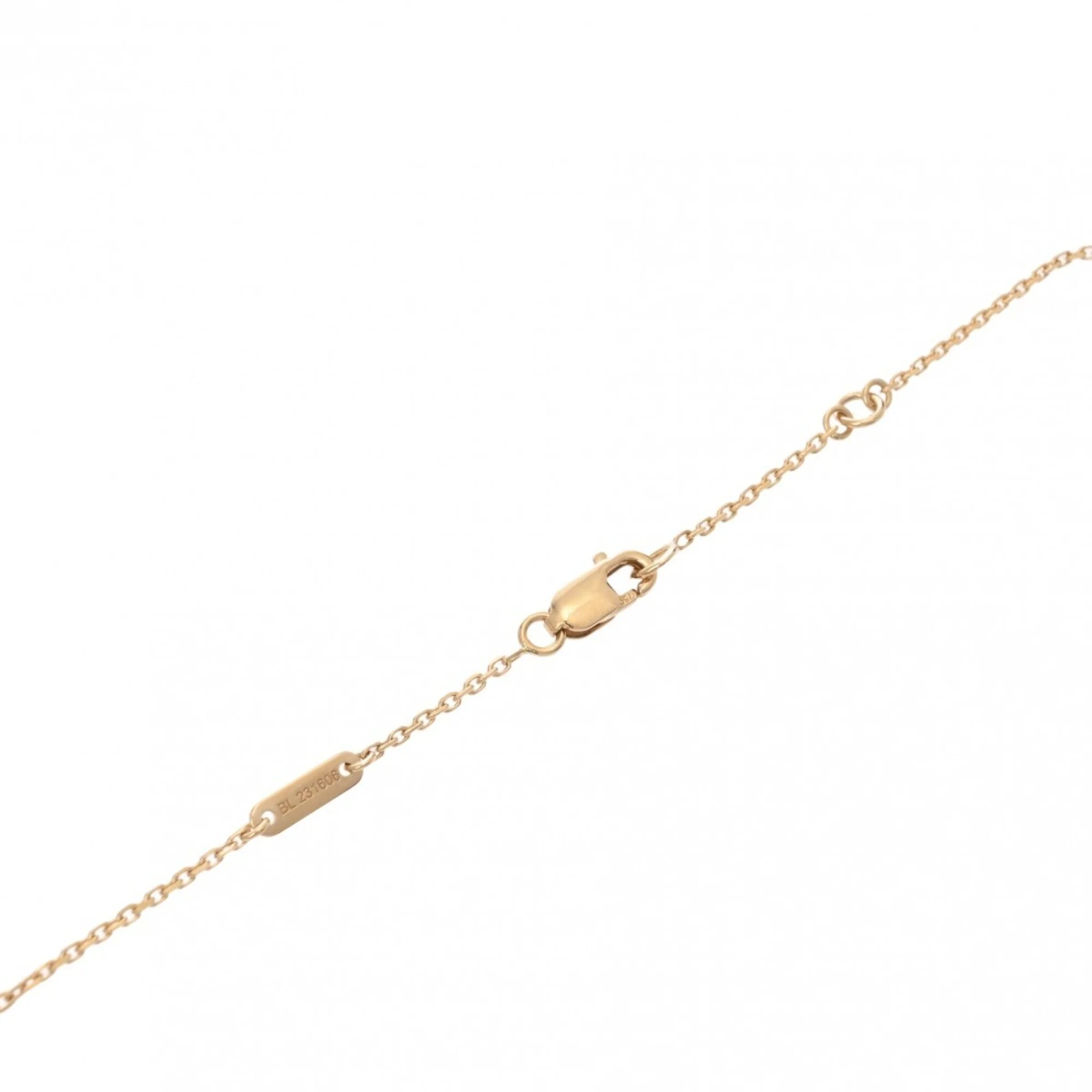 Sweet Alhambra Pendant Necklace 18K Yellow Gold - Image 4