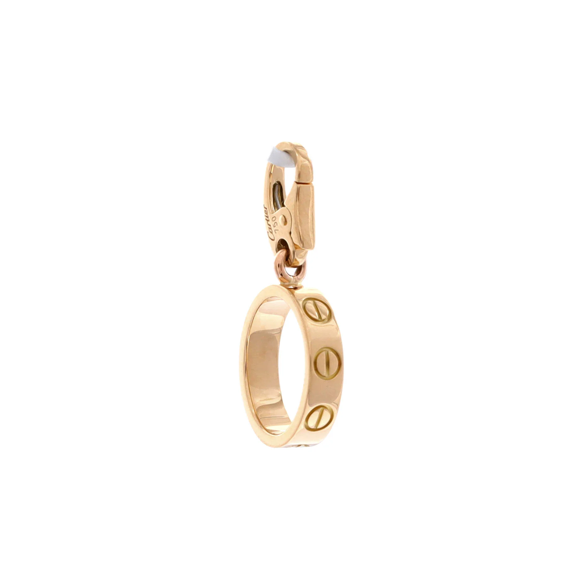 Love Charm Pendant Pendant & Charms 18K Yellow Gold - Image 2