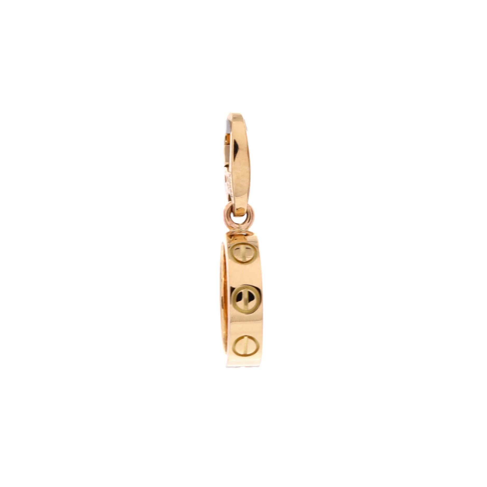 Love Charm Pendant Pendant & Charms 18K Yellow Gold - Image 3