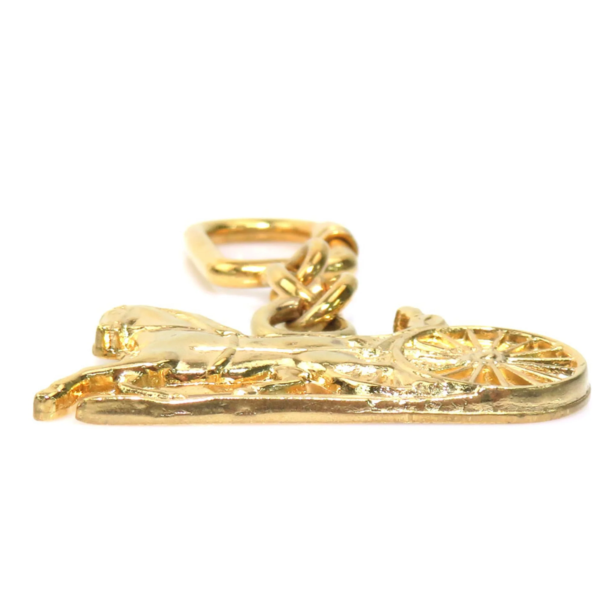 Charm Metal Gold Handbag Charm - Image 4