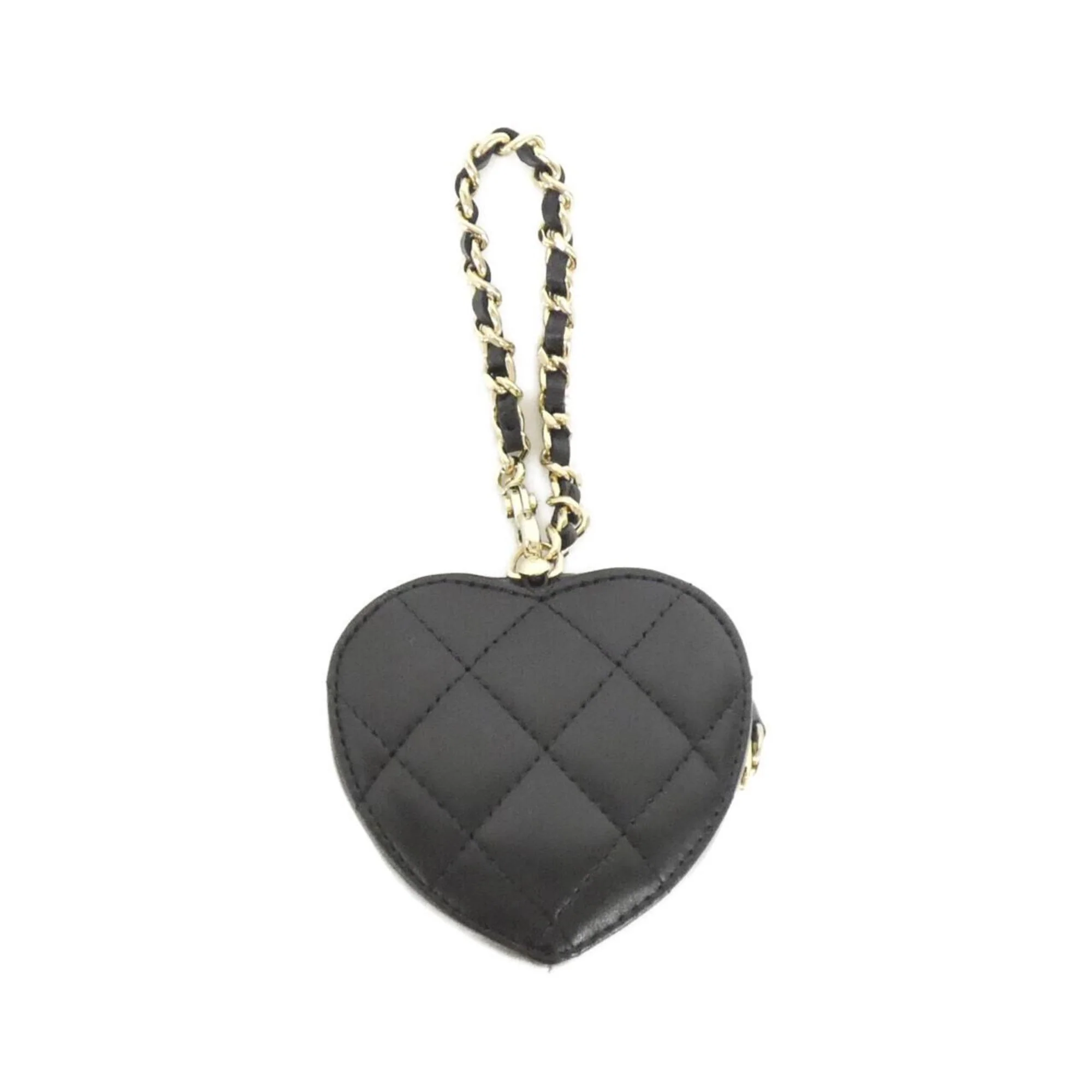 Handbag Charm Leather Black - Image 2