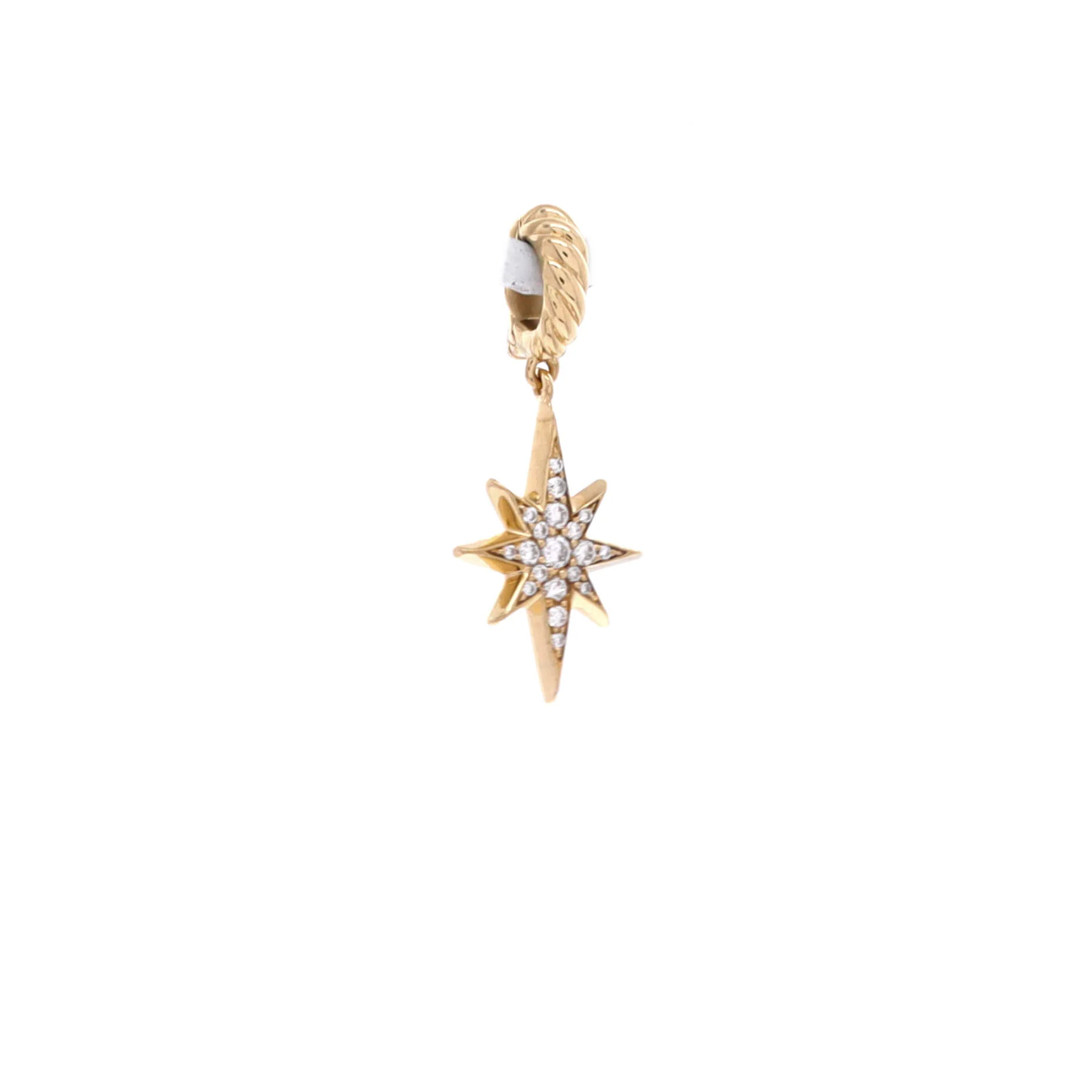 North Star Amulet Pendant Pendant & Charms 18K Yellow Gold with Diamonds - Image 2