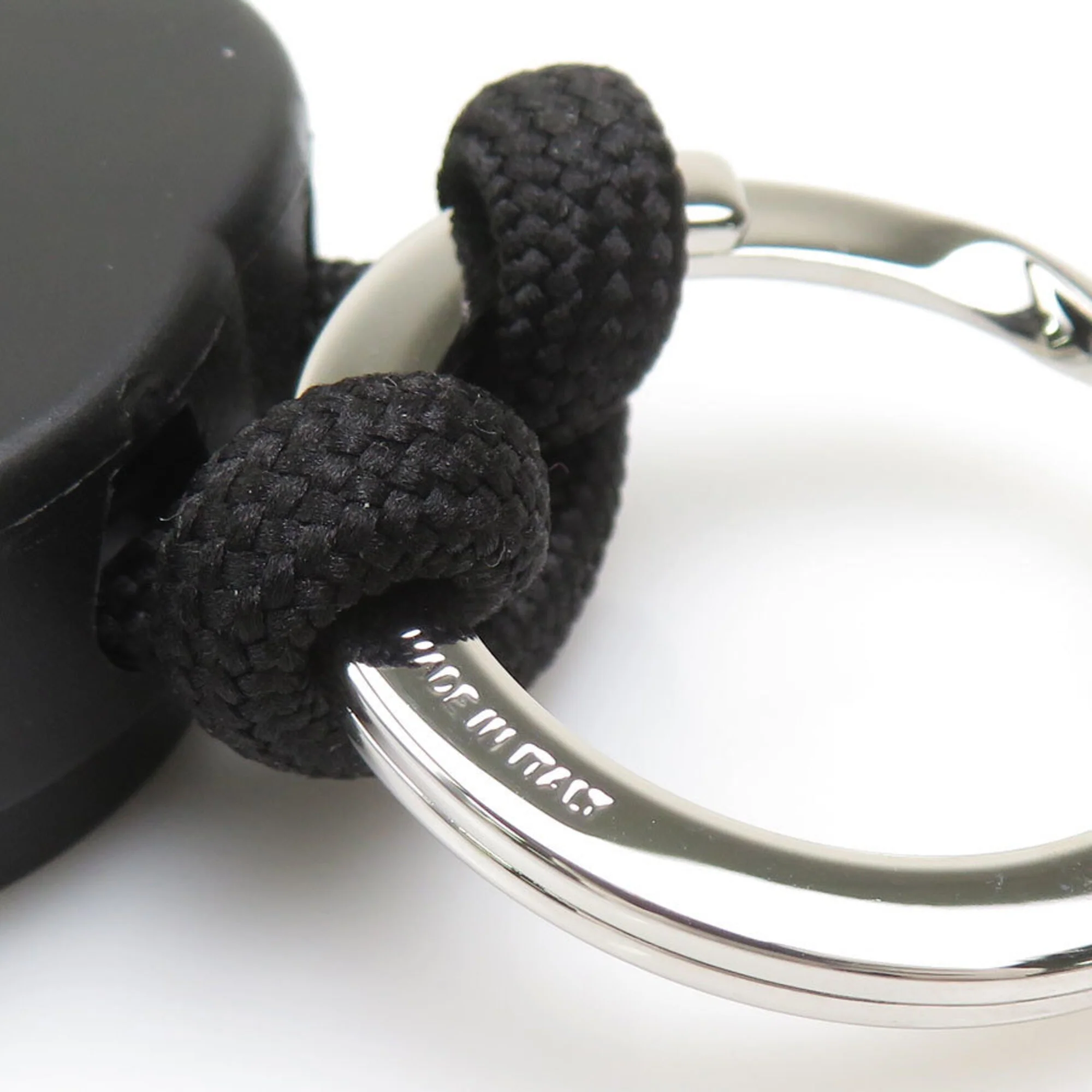 Charm Keyring Nylon Black Handbag Charm - Image 8