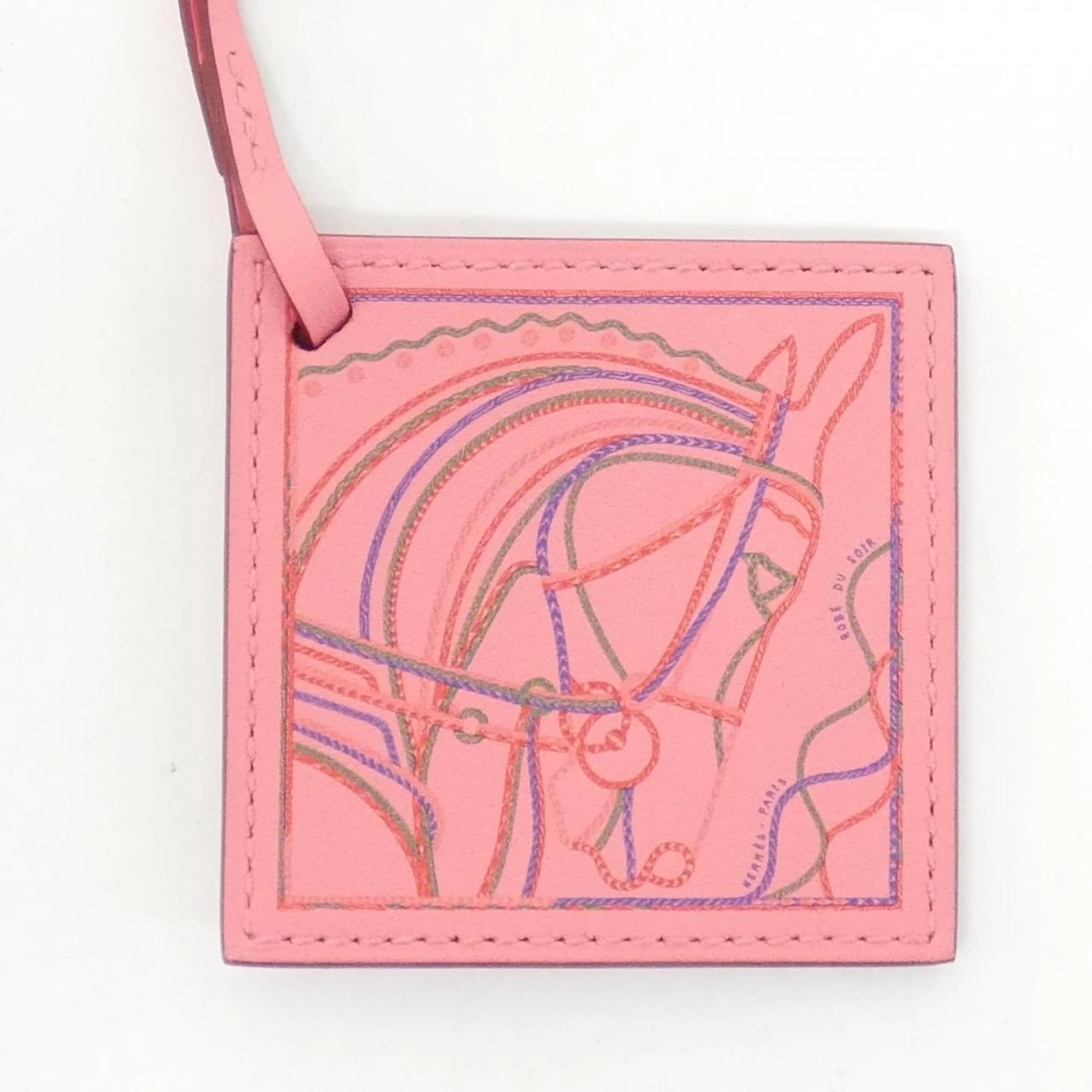 Bag Charm Swift Leather Handbag Charm - Image 2