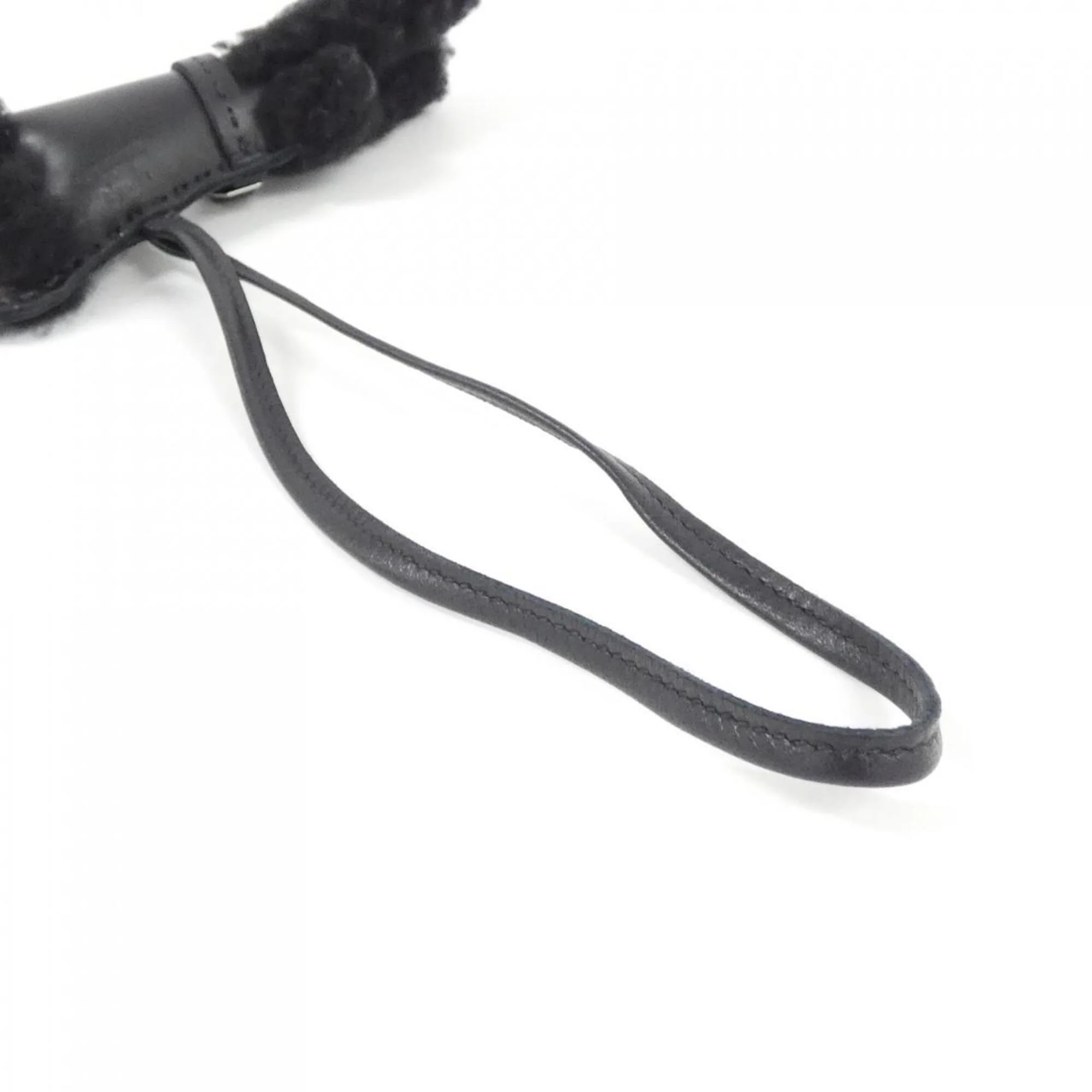 Buddy Punk Charm Agneau Milo Black Handbag Charm - Image 5